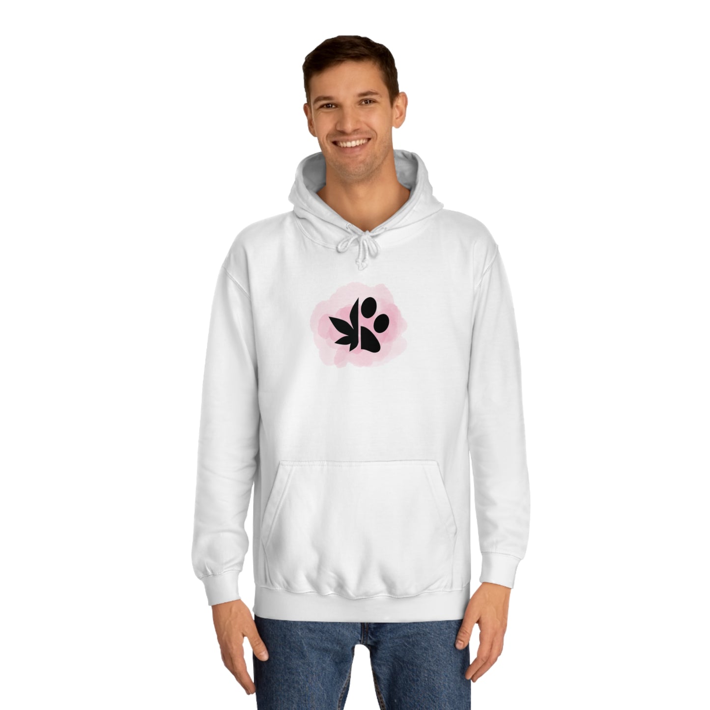 Dope Dogs Pink Smoke Hoodie