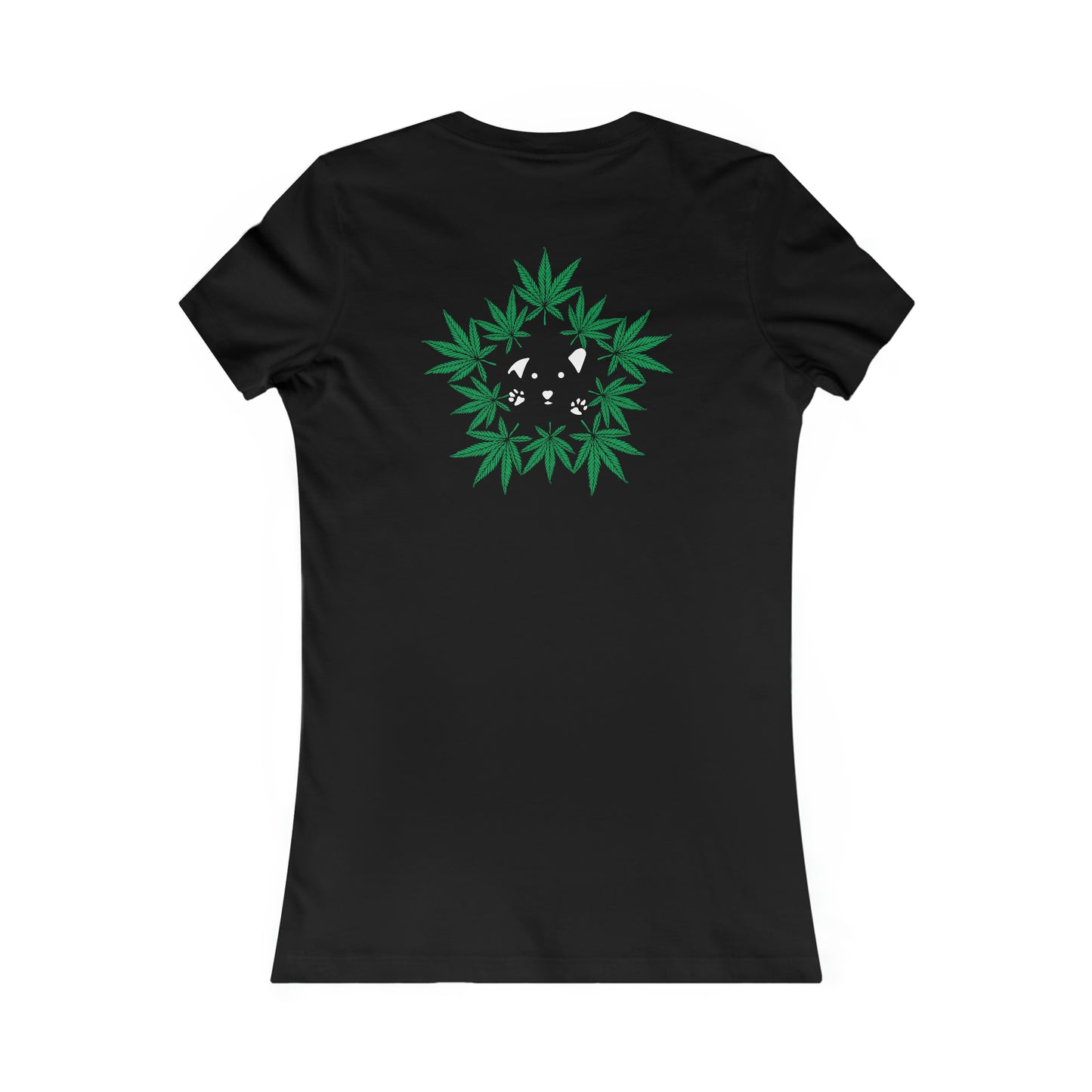 Dope Dogs Green Smoke Femme Tee