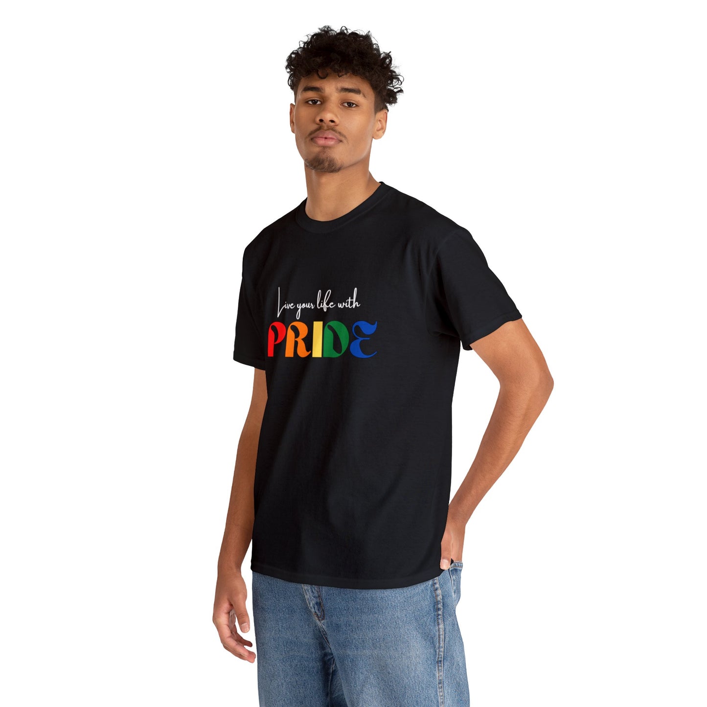 "Live your life with pride", Tee