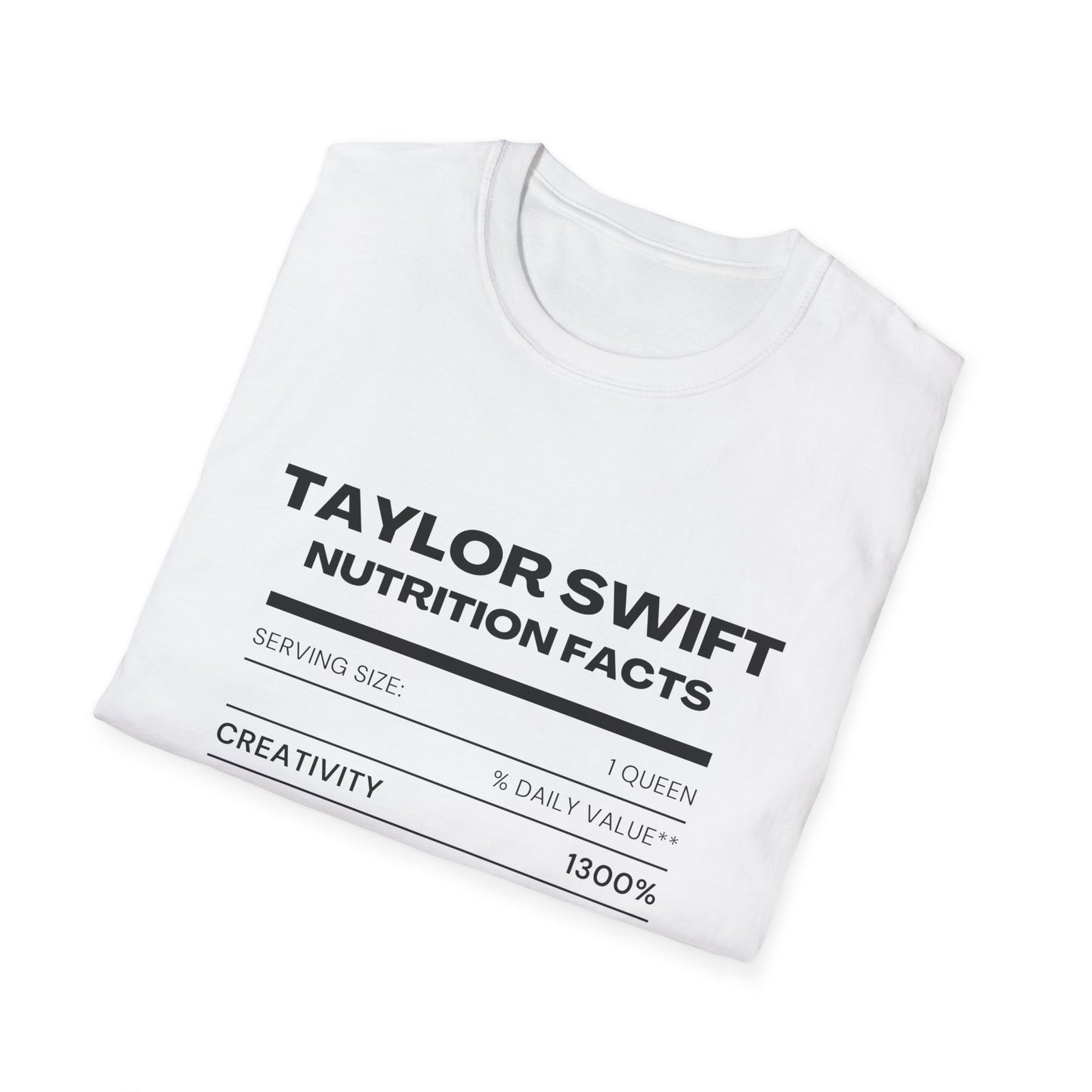 Taylor Swift Nutritional Facts, Tee