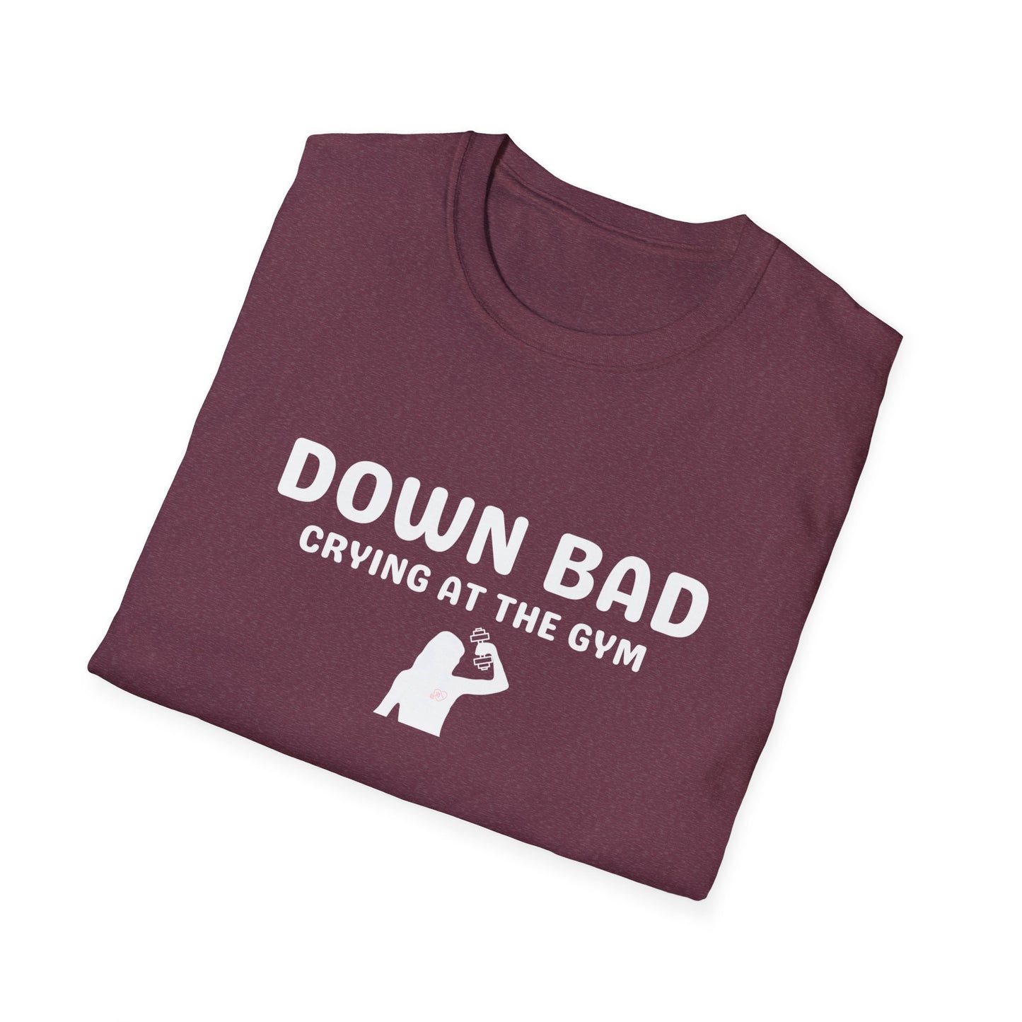 Down Bad Crying at the Gym, TS Lyrics, Tee