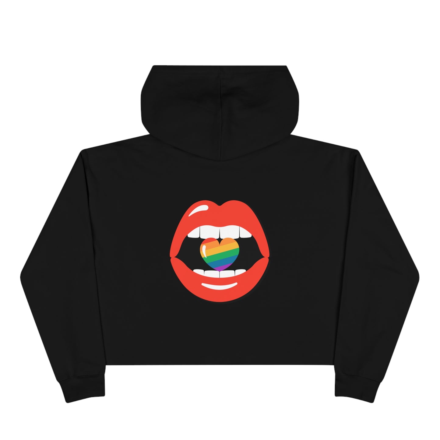 LGBTQ+ Crop Hoodie