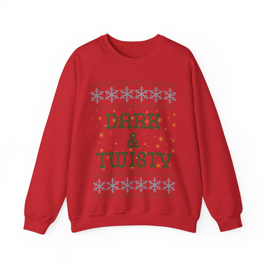 Dark & Twisty, Christmas Sweatshirt