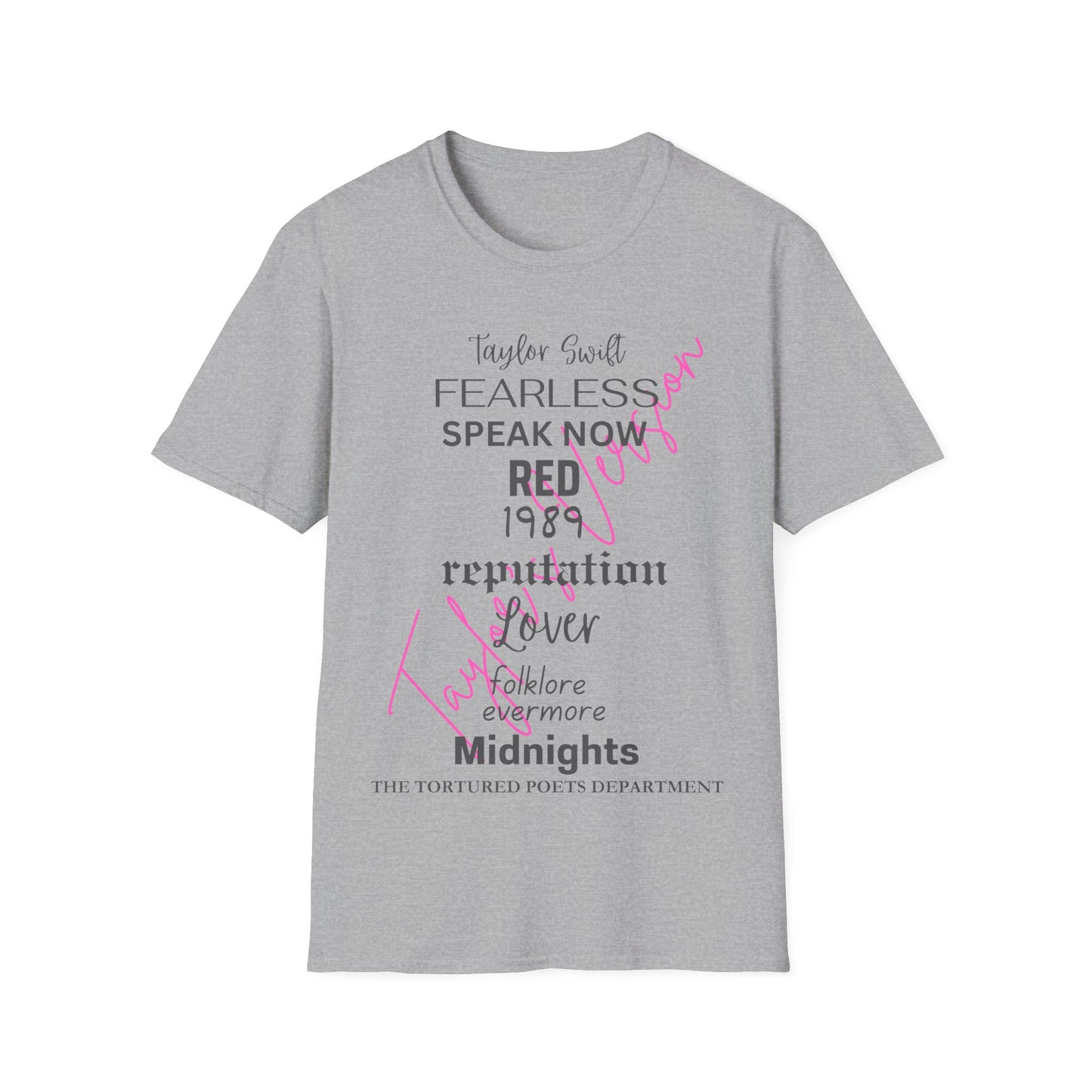 Taylor Swift Album List (Taylor's Version), Tee