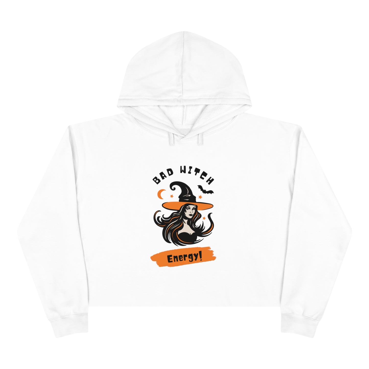 Bad Witch Energy, Crop Hoodie