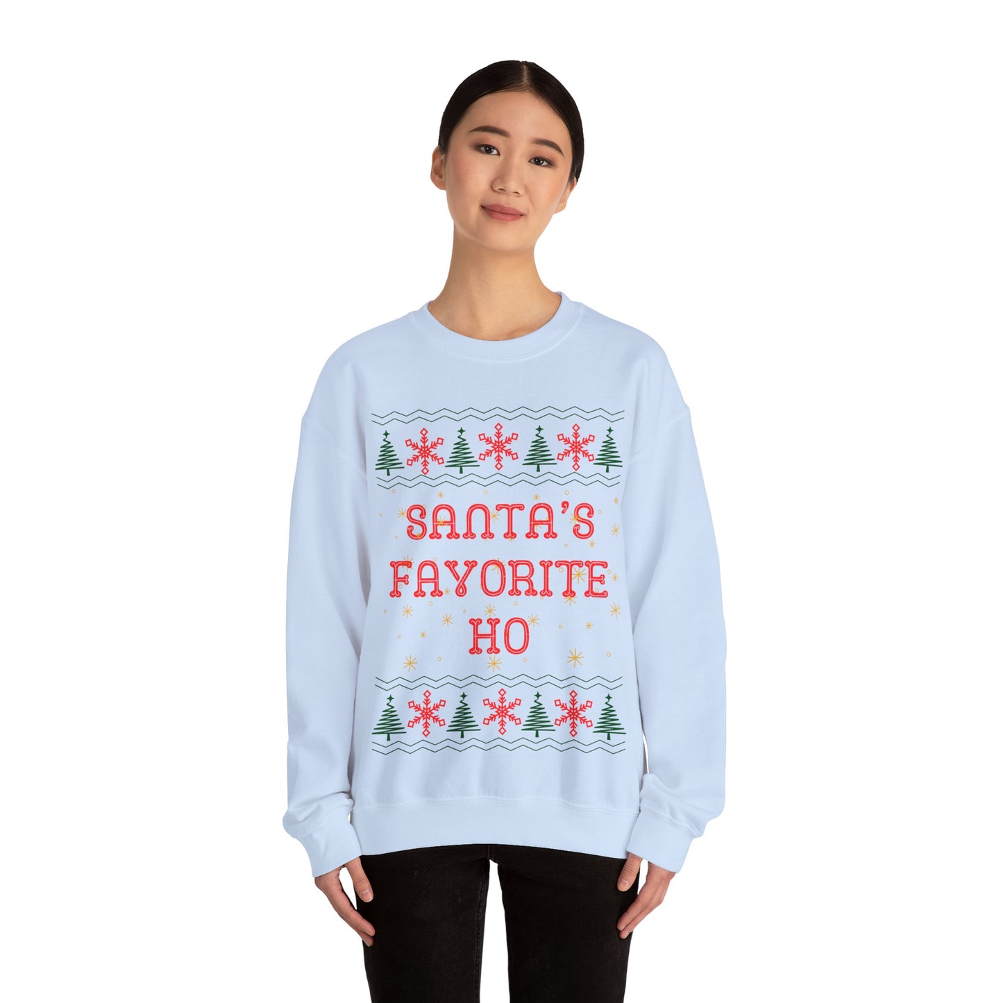 Santa's Favorite Ho, Christmas Sweatshirt