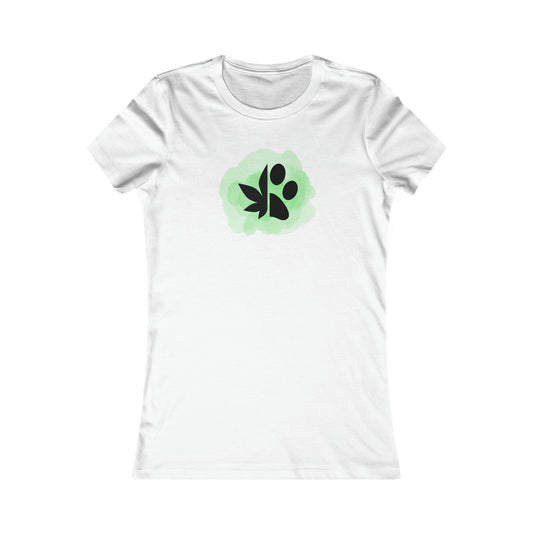 Dope Dogs Green Smoke Femme Tee