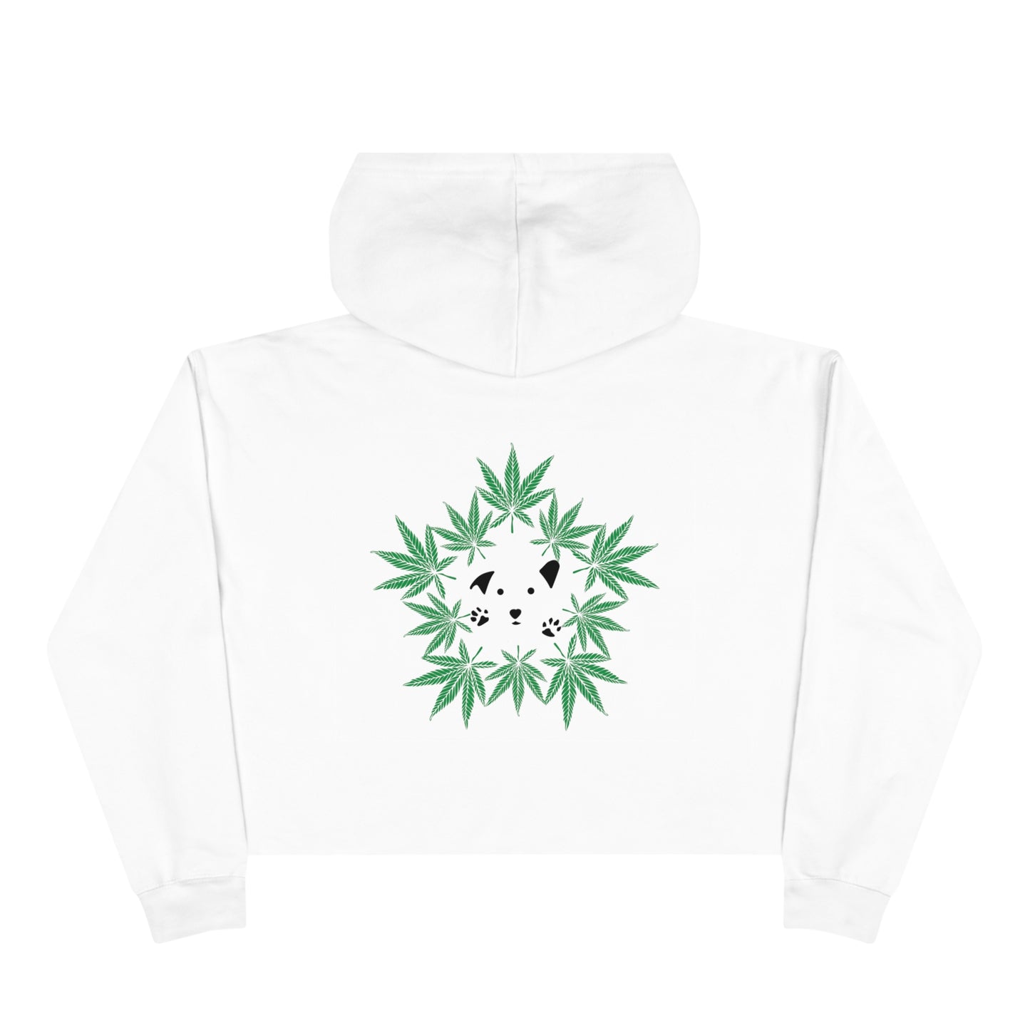 Dope Dogs Crop Hoodie