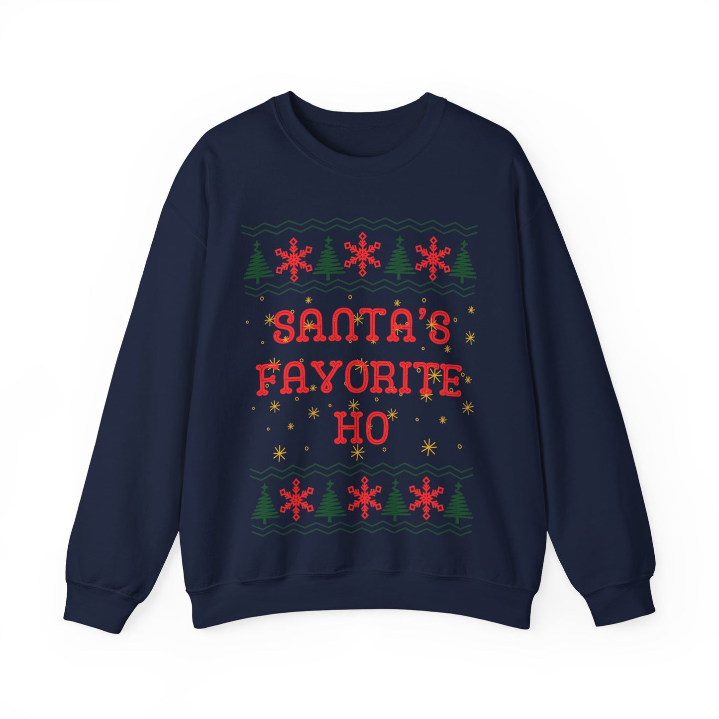 Santa's Favorite Ho, Christmas Sweatshirt