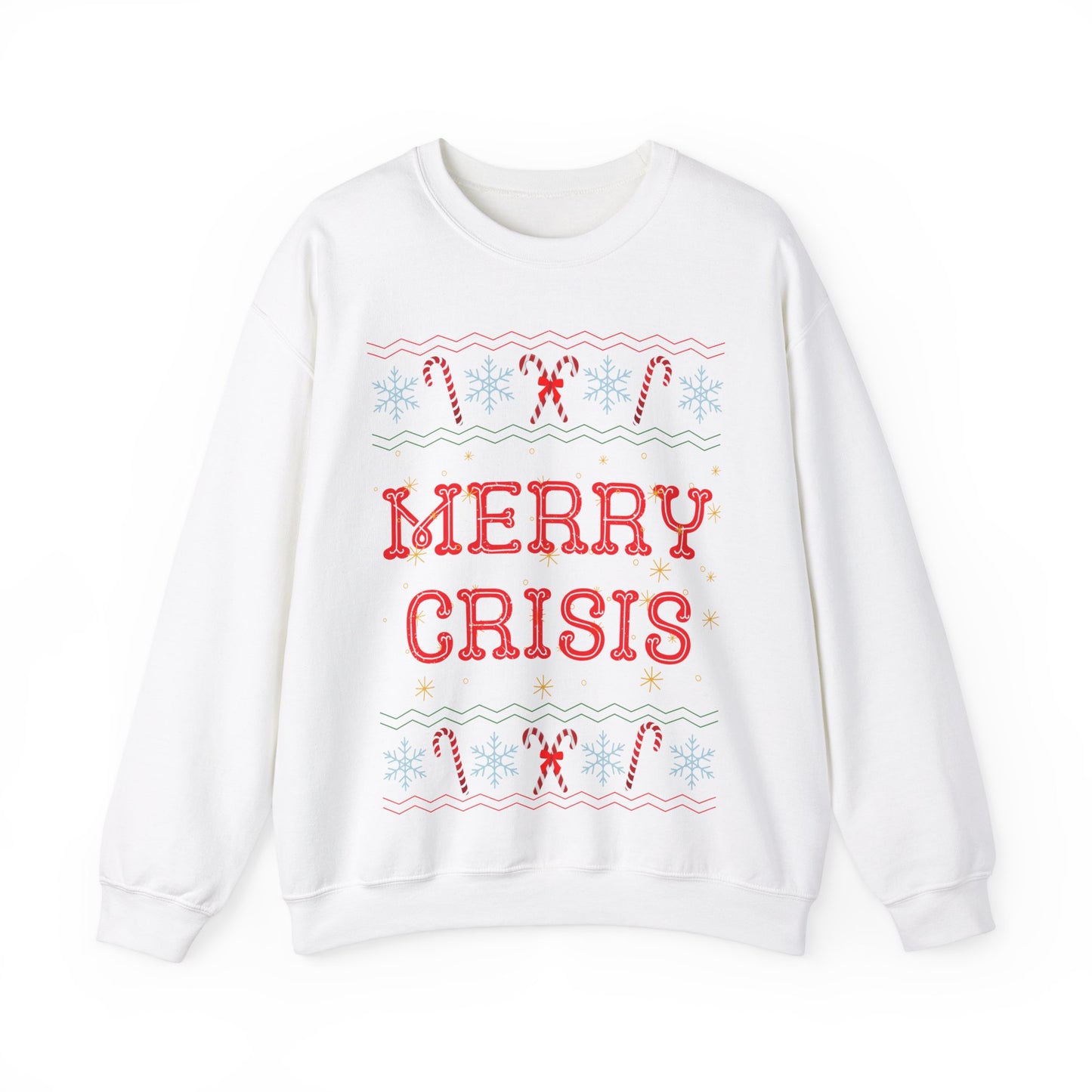 Merry Crisis, Christmas Sweatshirt