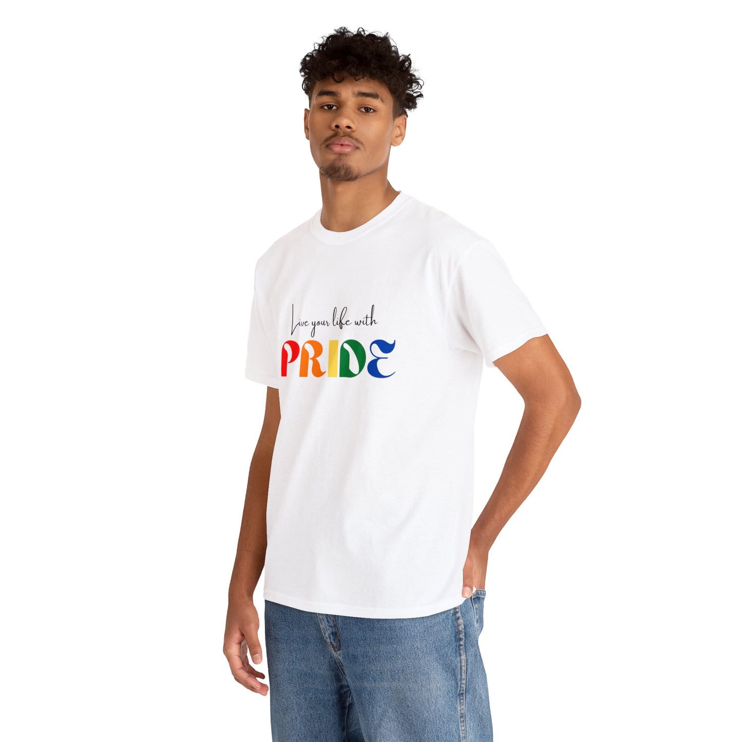 "Live your life with pride", Tee