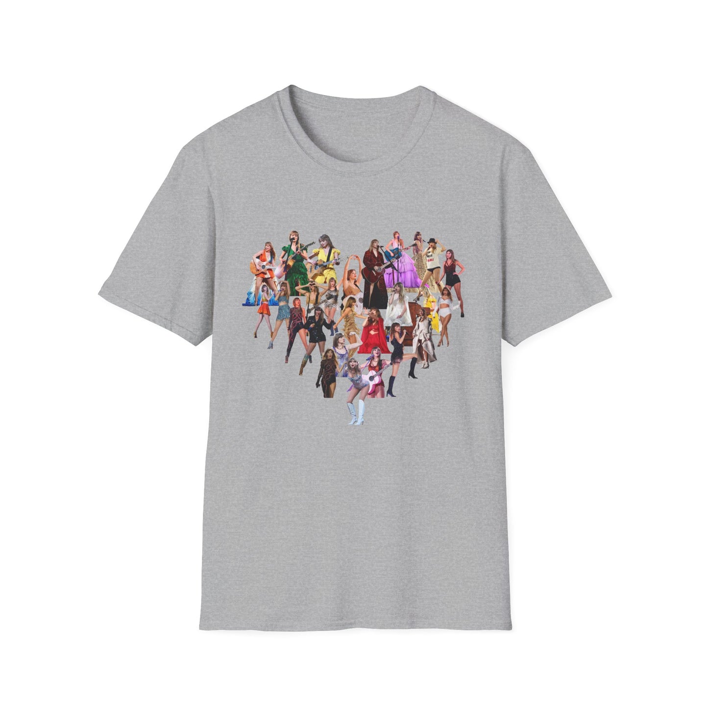 Eras of the Music Industry, Collage Heart - TS, Tee