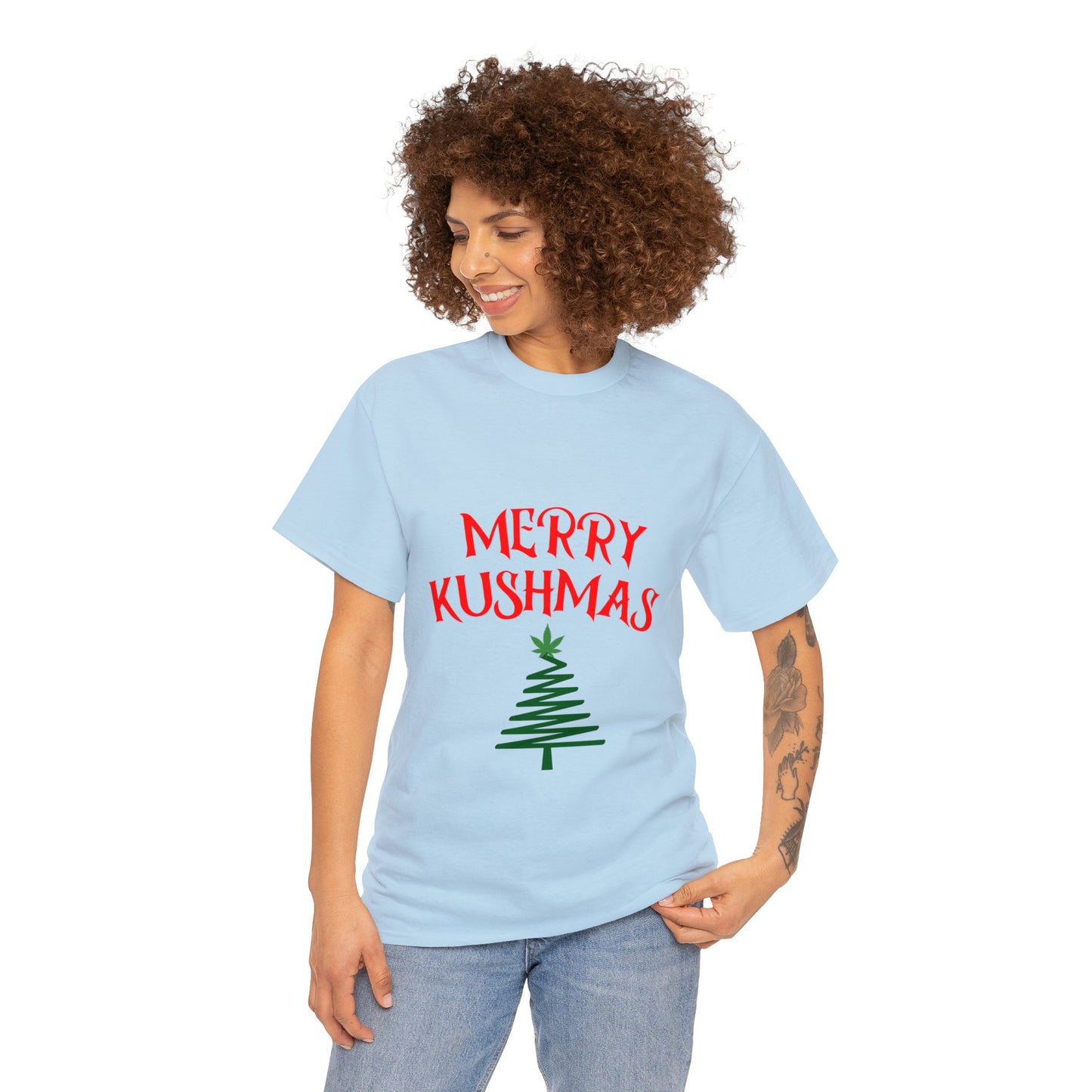 "Merry Kushmas" Tree, Tee