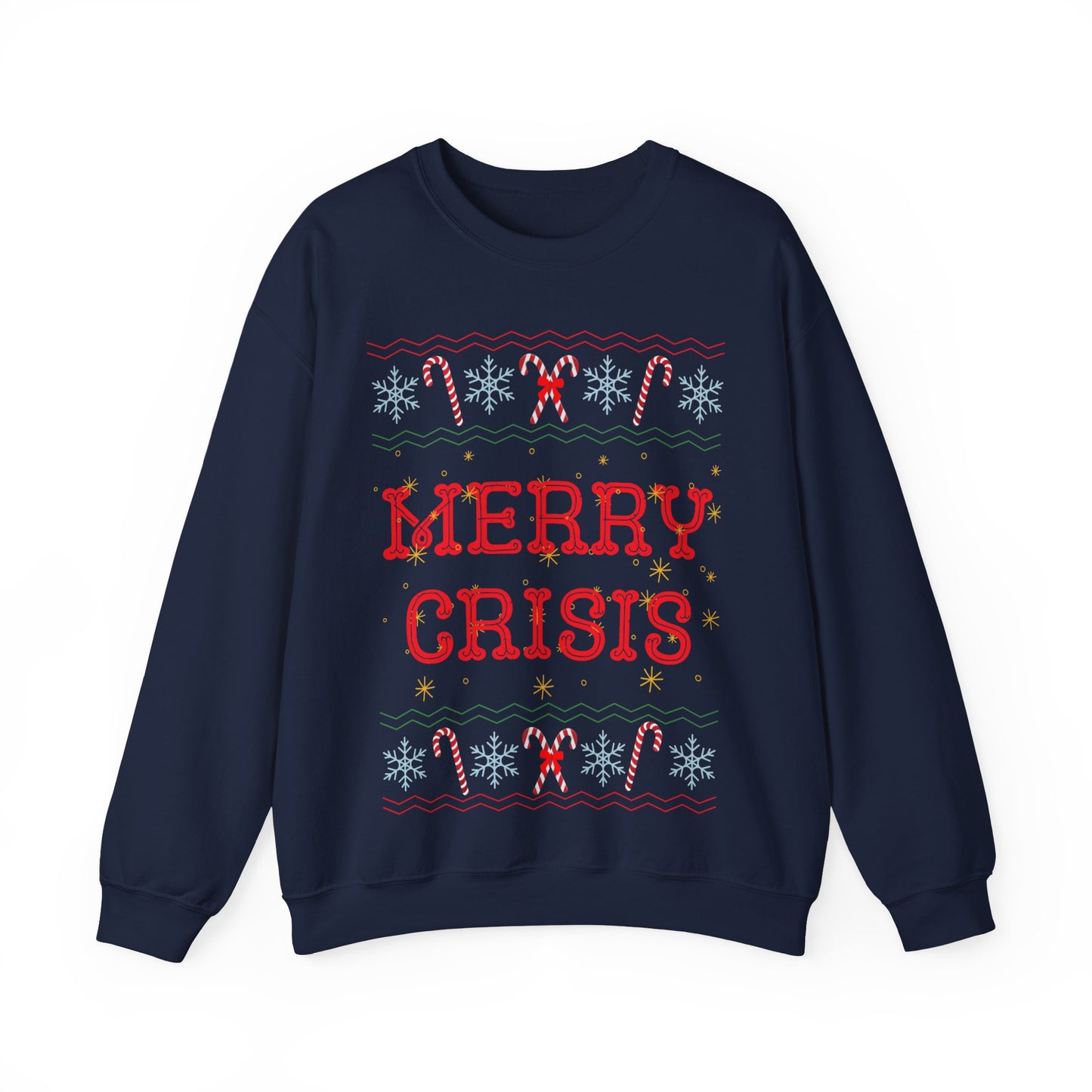 Merry Crisis, Christmas Sweatshirt