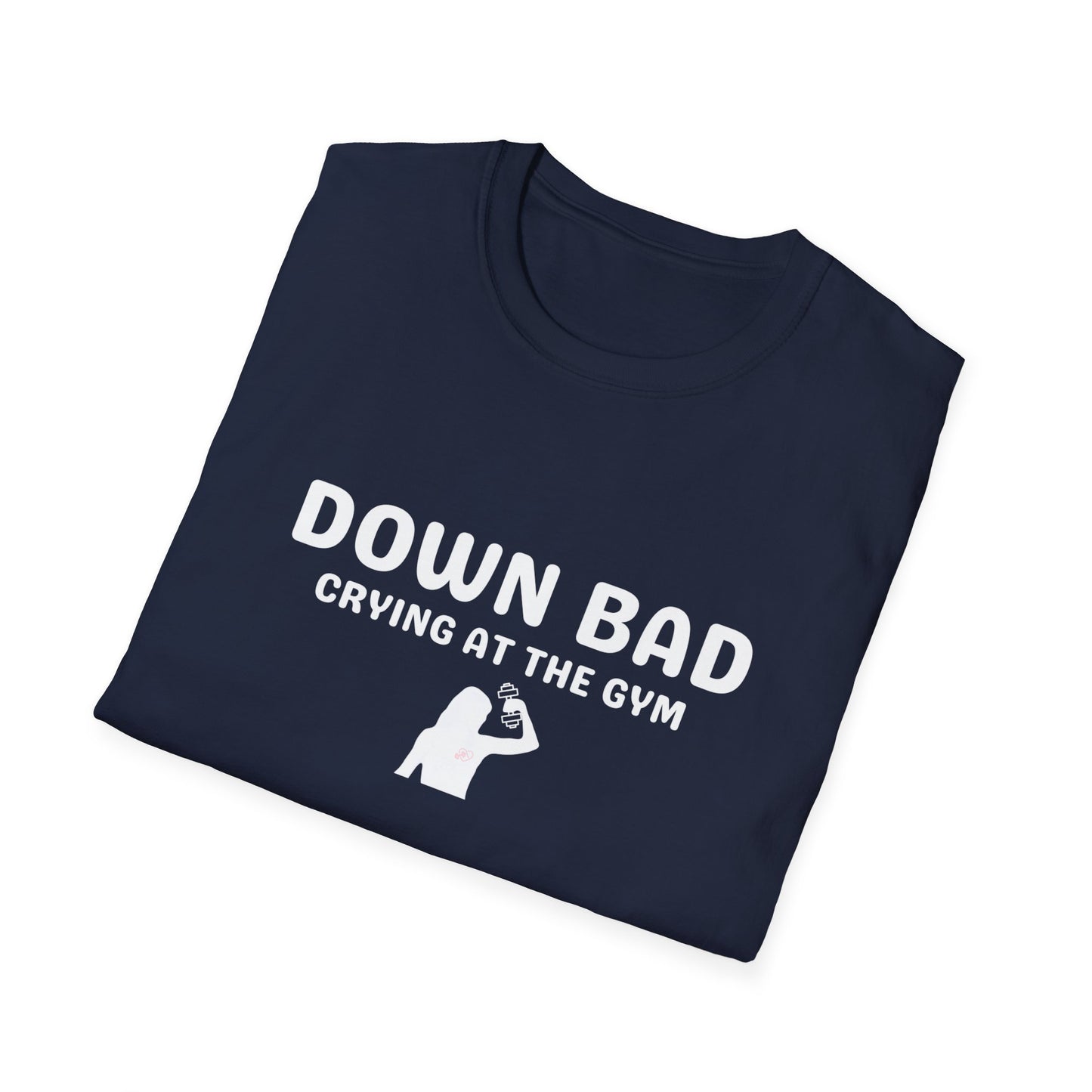 Down Bad Crying at the Gym, TS Lyrics, Tee