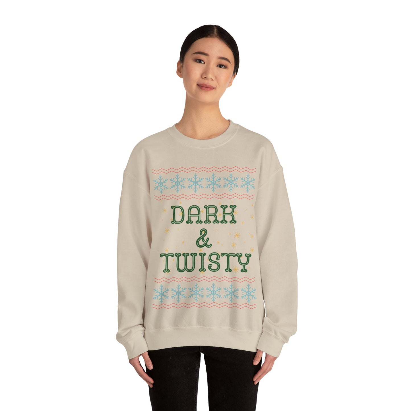 Dark & Twisty, Christmas Sweatshirt