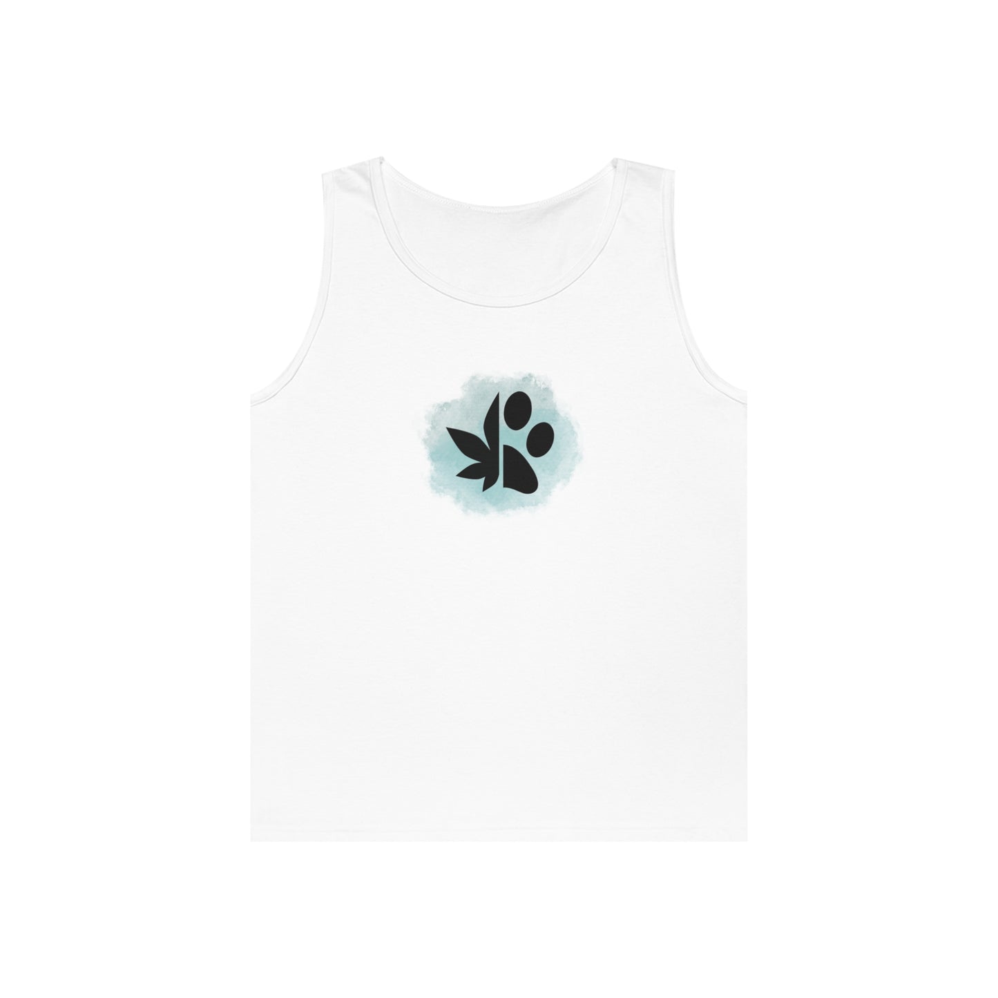 Dope Dogs Teal Smoke Tank Top