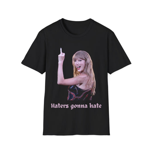 "Haters Gonna Hate" Taylor Swift Middle Finger, Tee