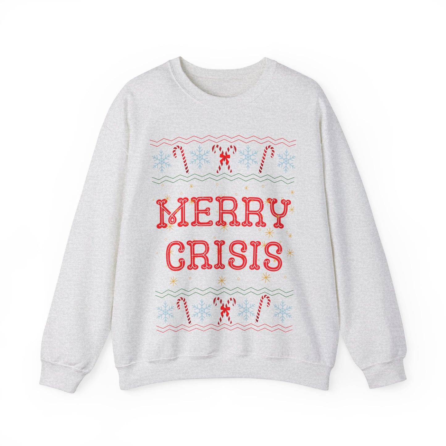 Merry Crisis, Christmas Sweatshirt