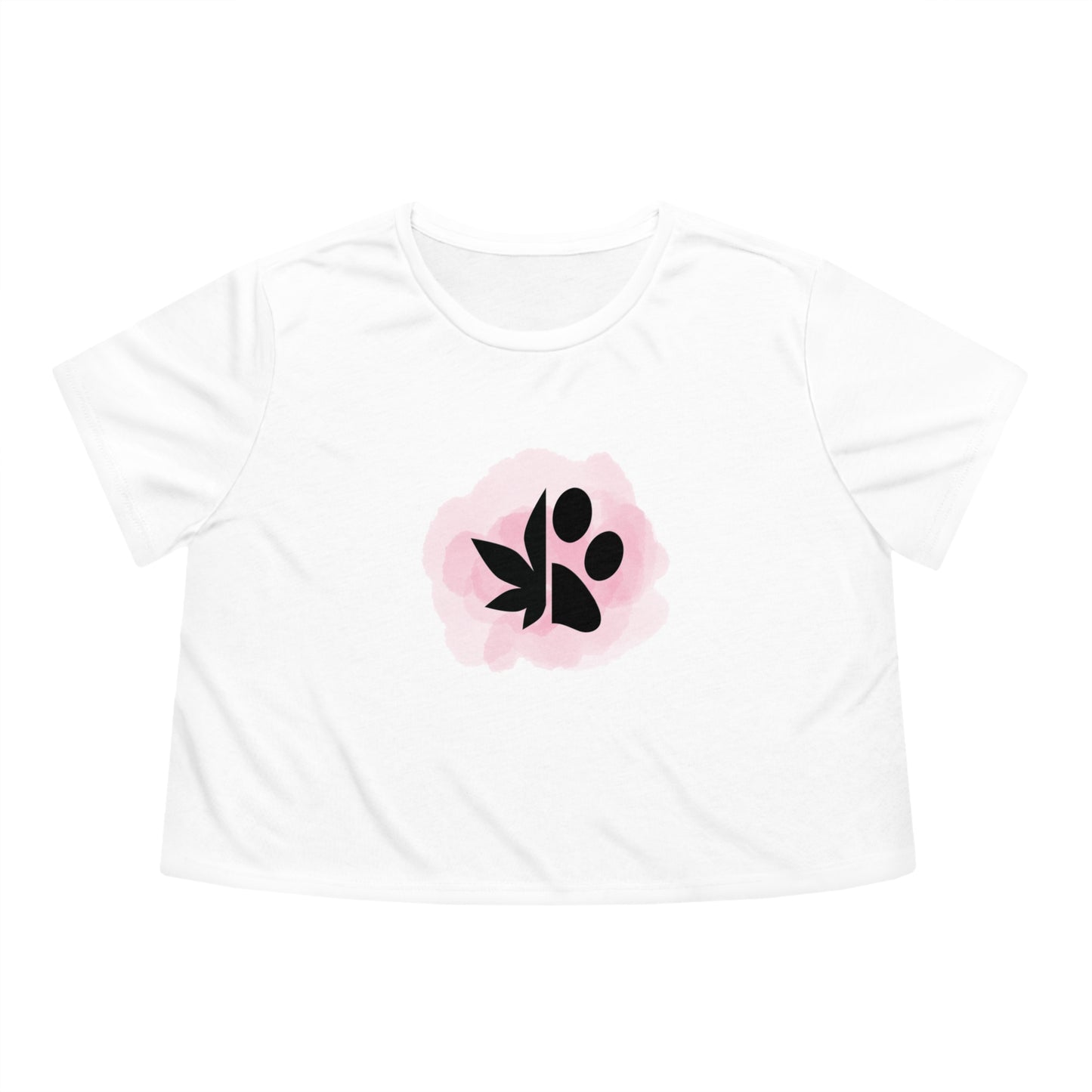 Dope Dogs Pink Smoke Cropped Tee