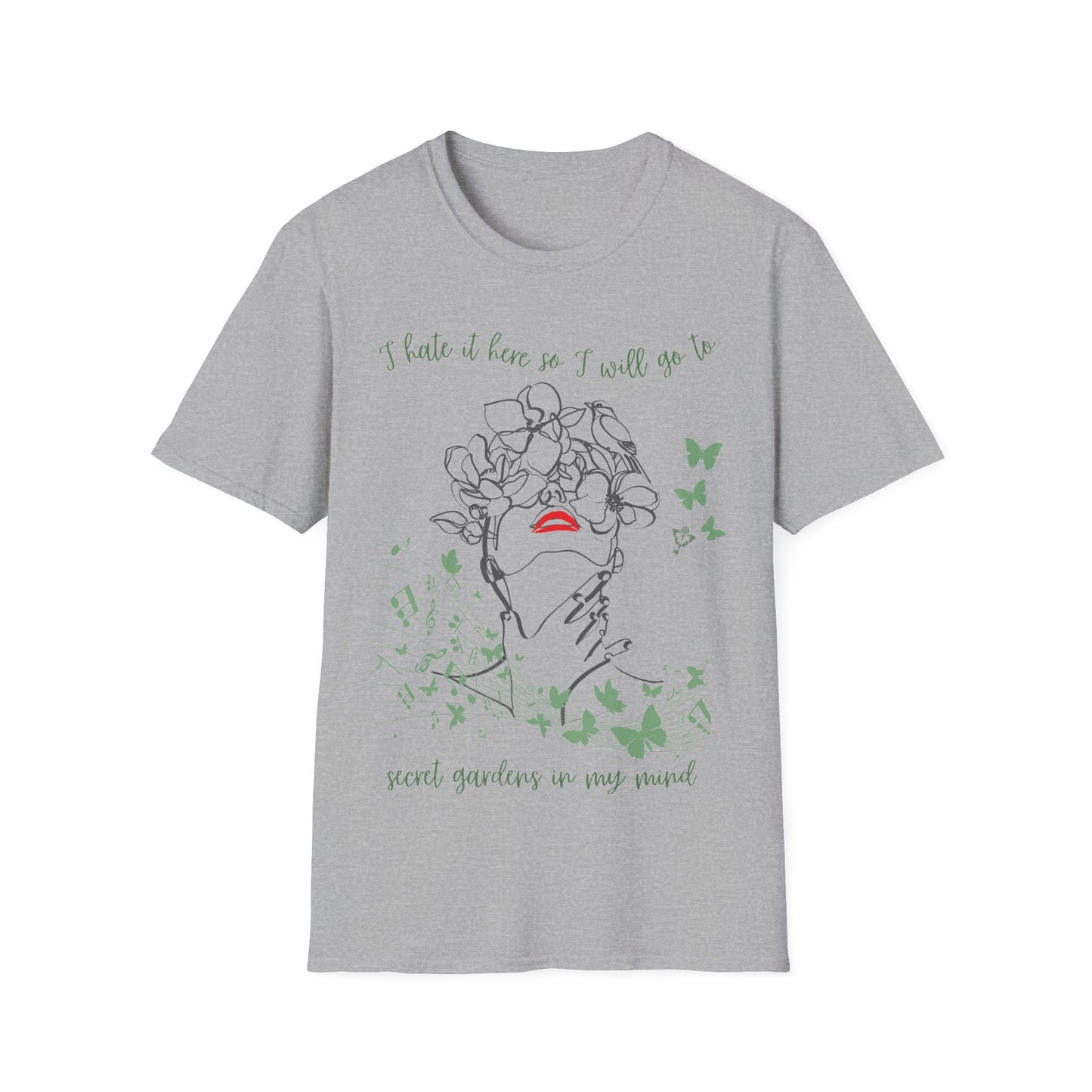 I Hate It Here - TS Lyrics, Tee