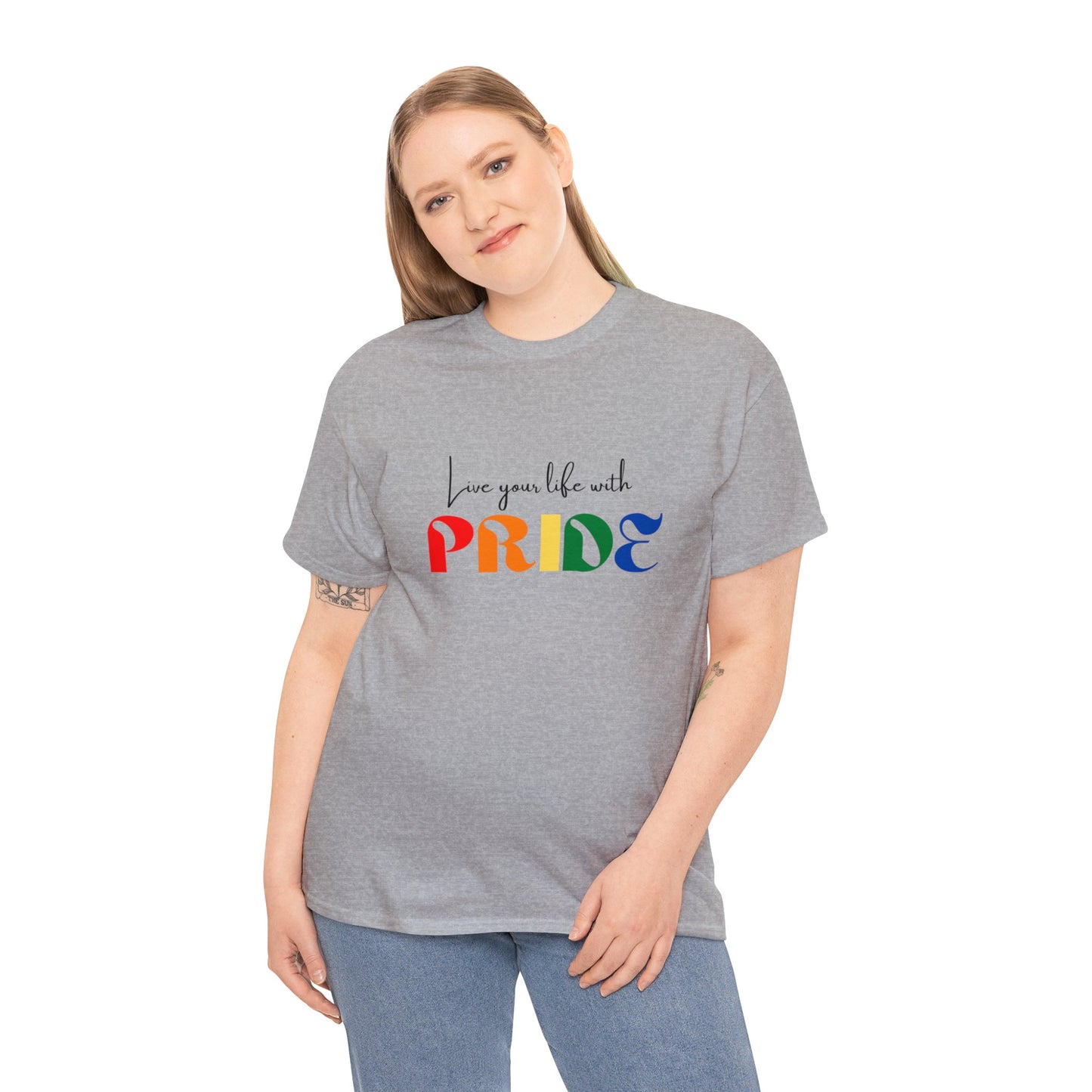 "Live your life with pride", Tee