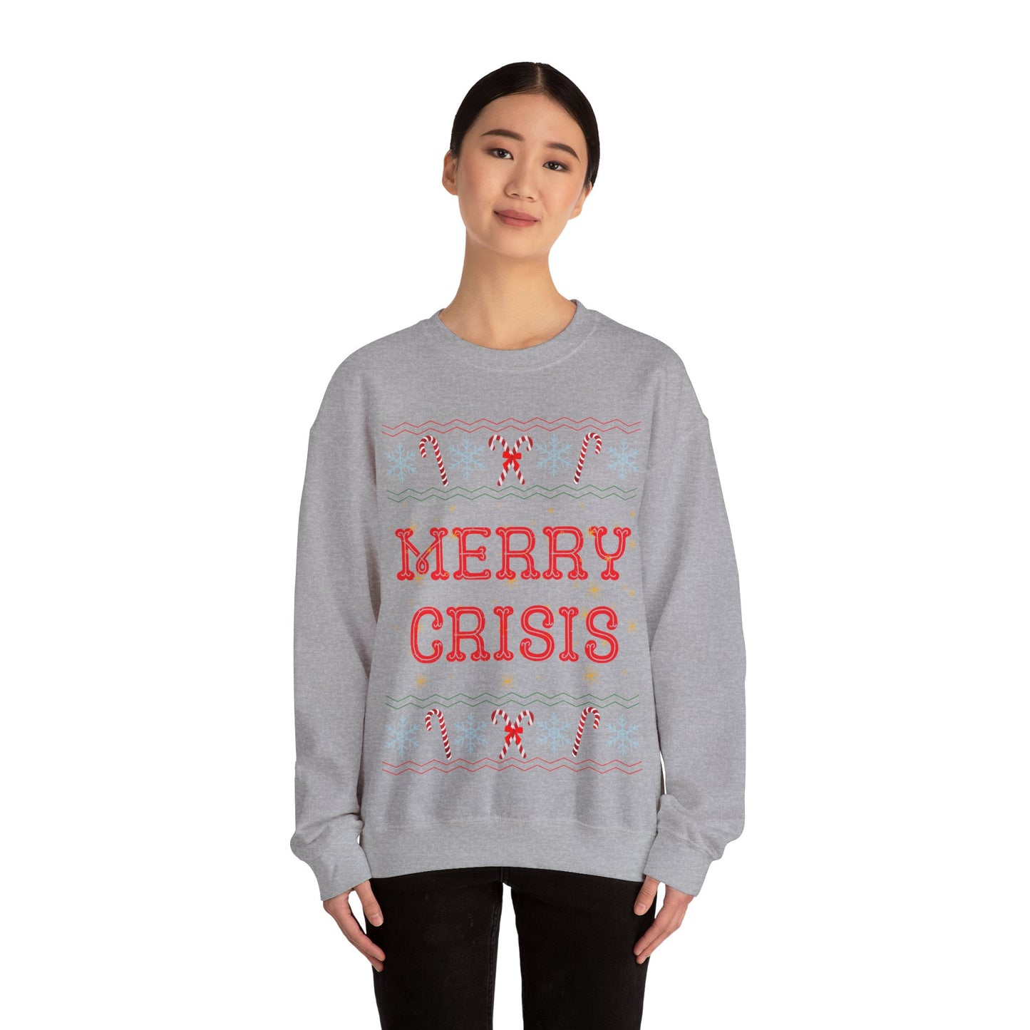 Merry Crisis, Christmas Sweatshirt