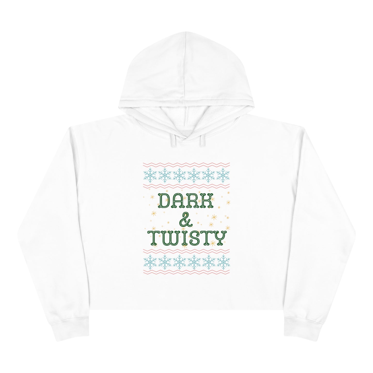 Dark & Twisty, Cropped Hoodie