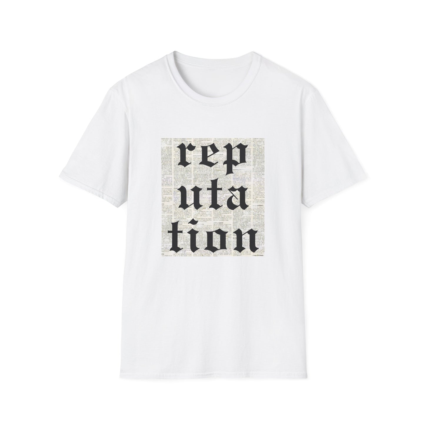 reputation - newspaper background - Taylor Swift, Tee