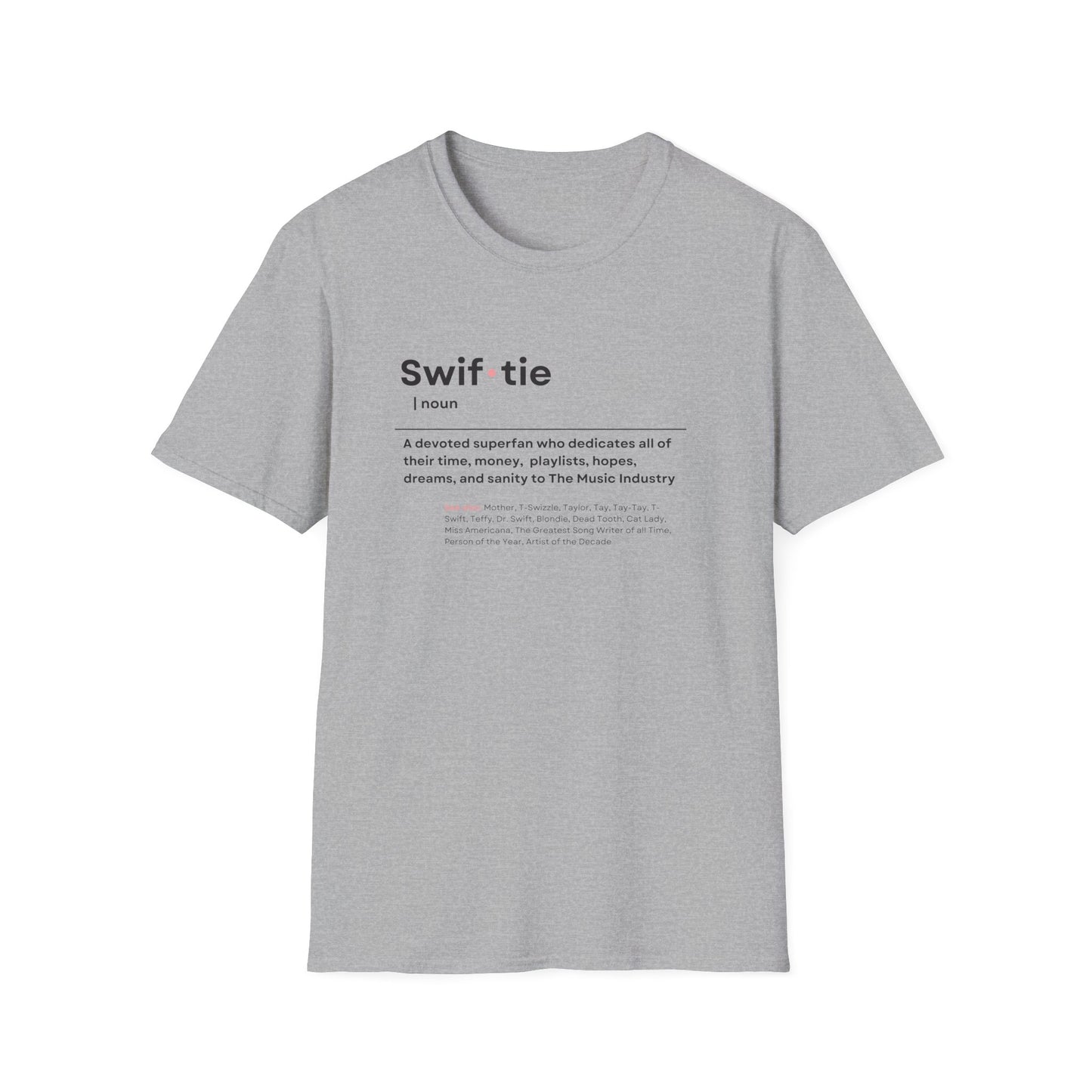 "Swif-tie" Definition, Tee