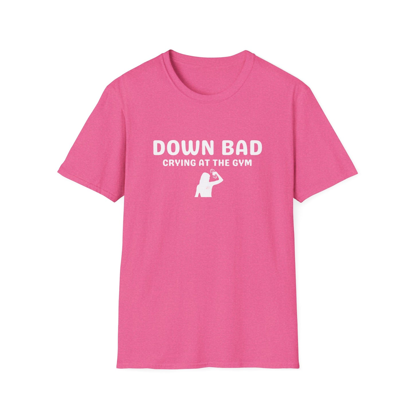 Down Bad Crying at the Gym, TS Lyrics, Tee