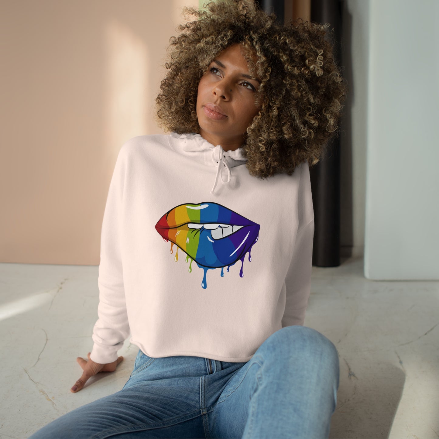 Dripping Sexuality, Crop Hoodie