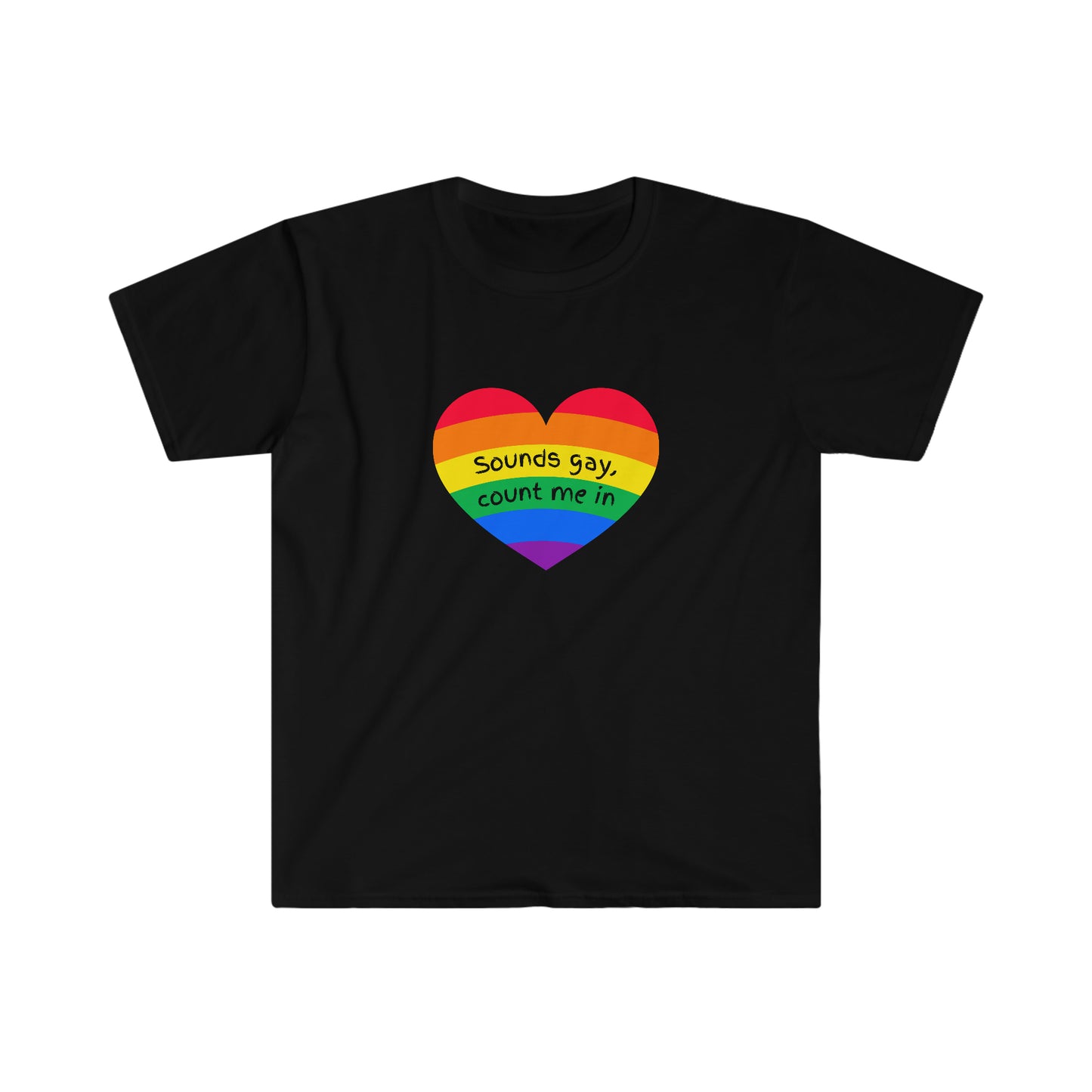 "Sounds Gay, Count Me In", Tee