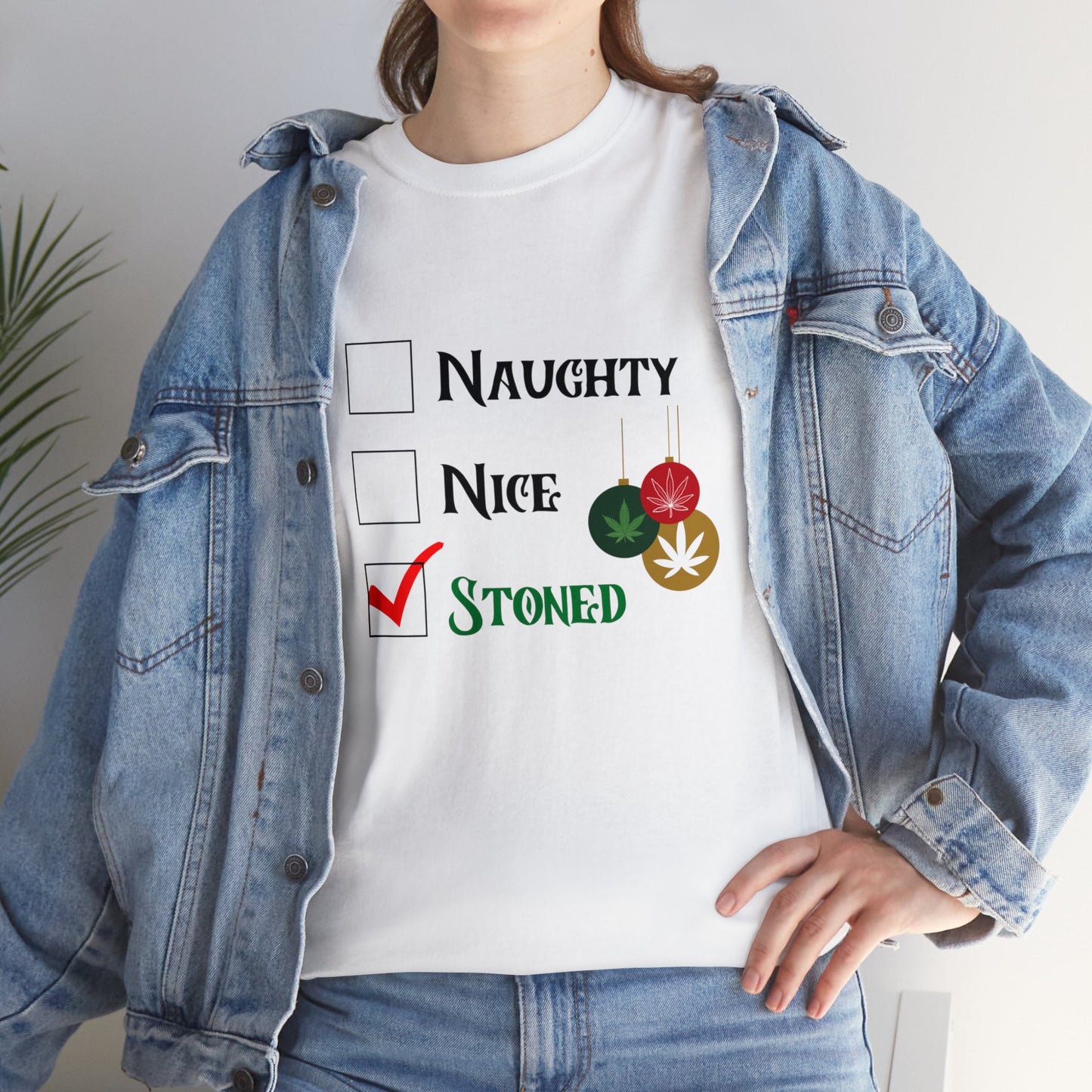 "Naughty, Nice, Stoned", Tee