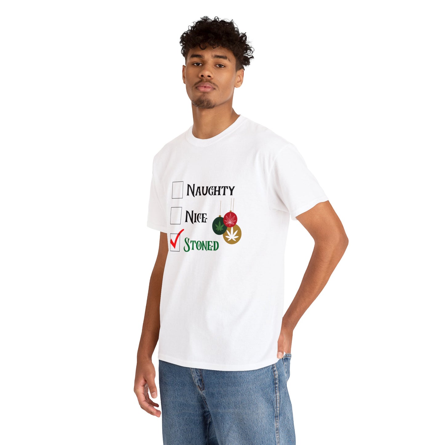 "Naughty, Nice, Stoned", Tee