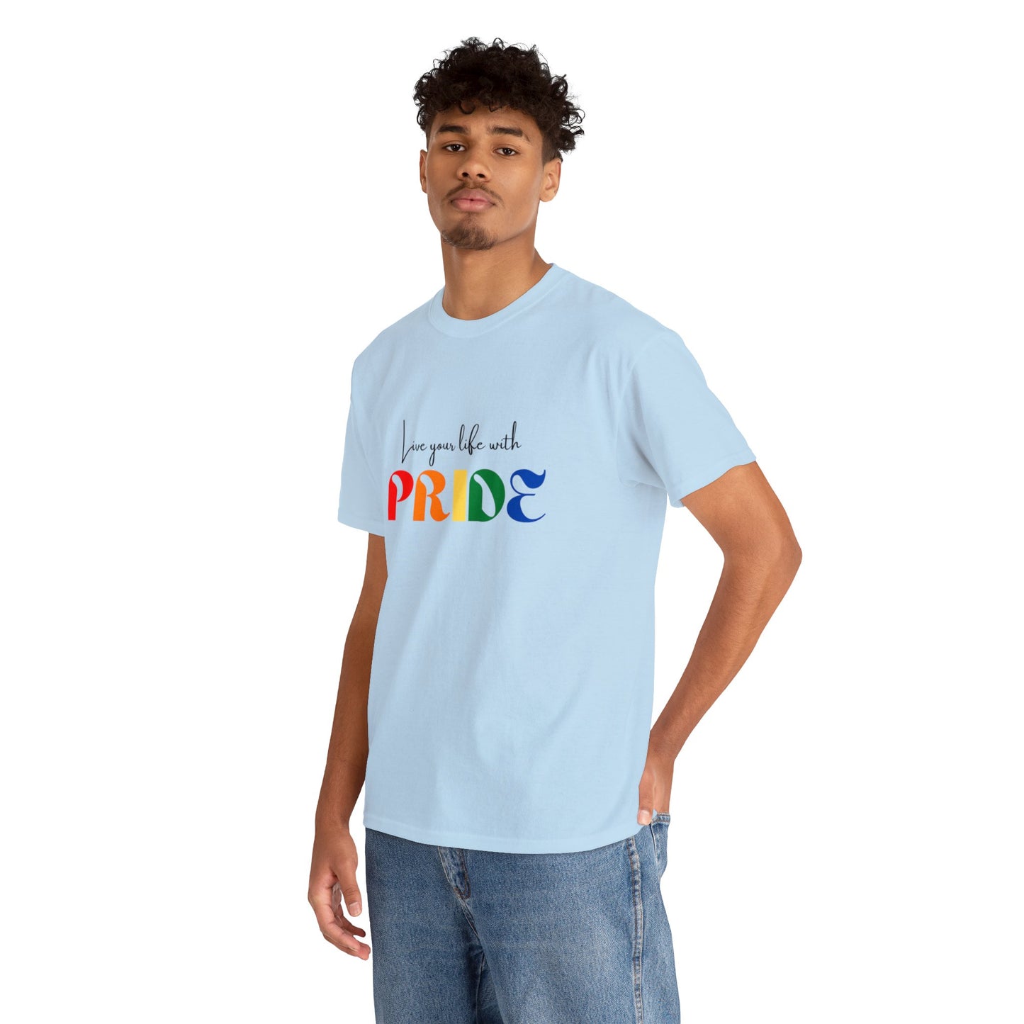 "Live your life with pride", Tee