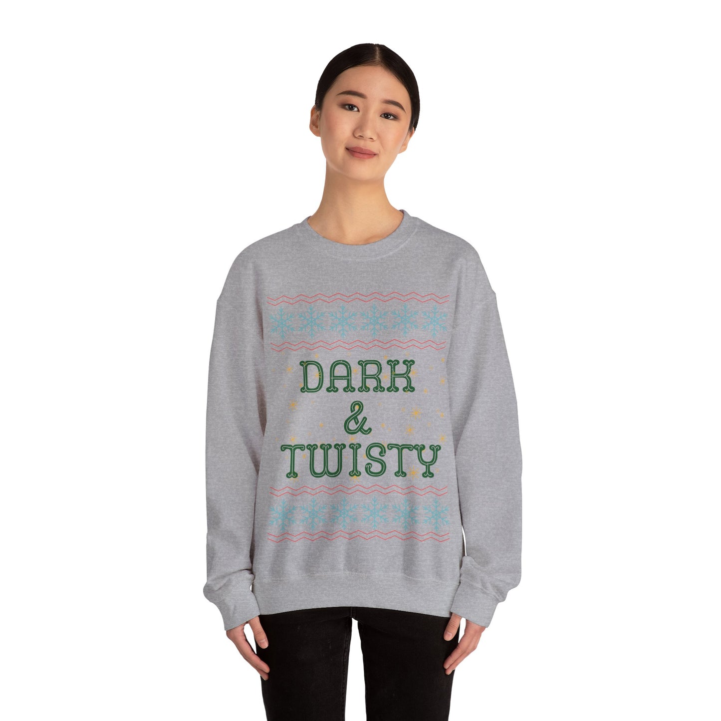 Dark & Twisty, Christmas Sweatshirt