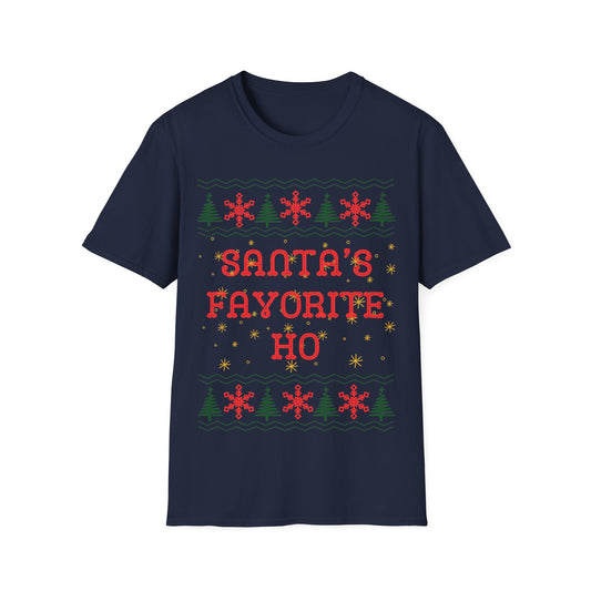 Santa's Favorite Ho, Christmas Tee