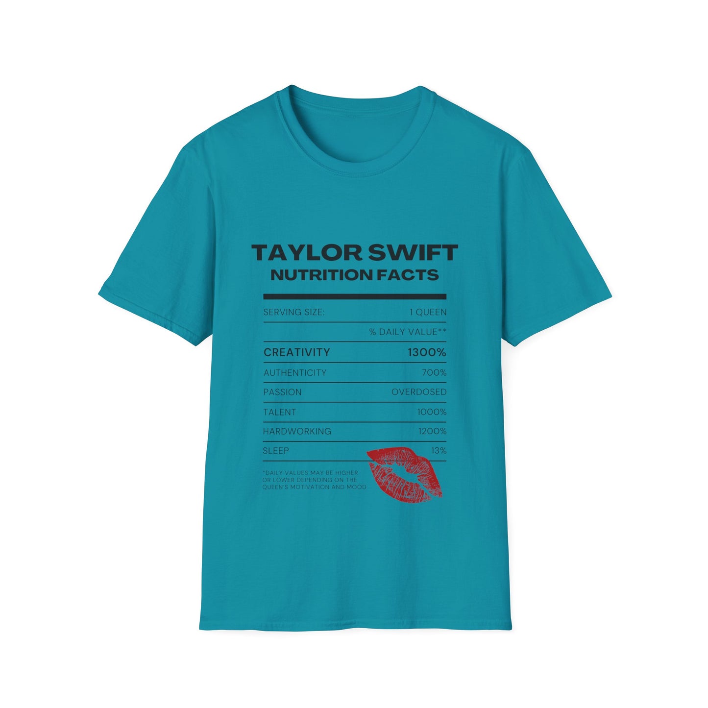 Taylor Swift Nutritional Facts, Tee