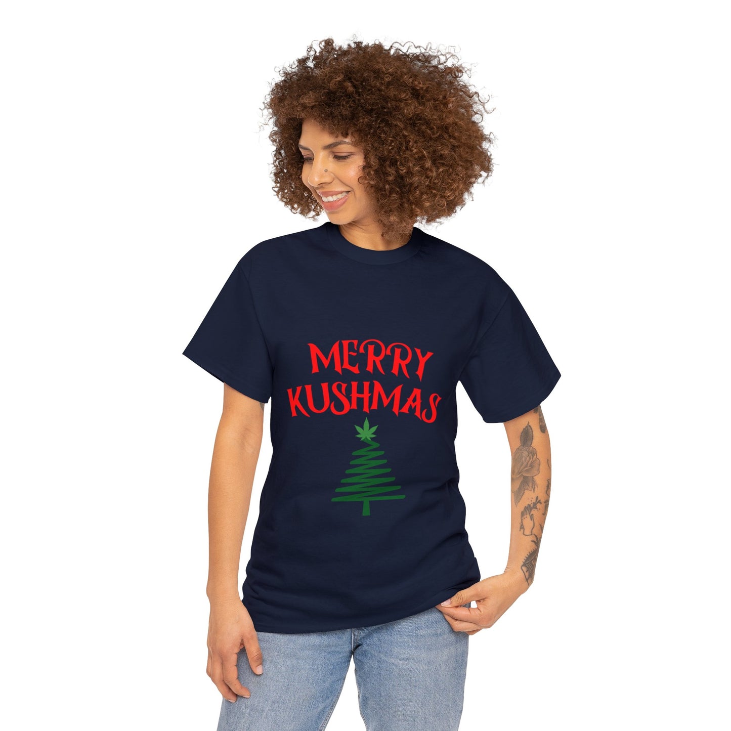 "Merry Kushmas" Tree, Tee