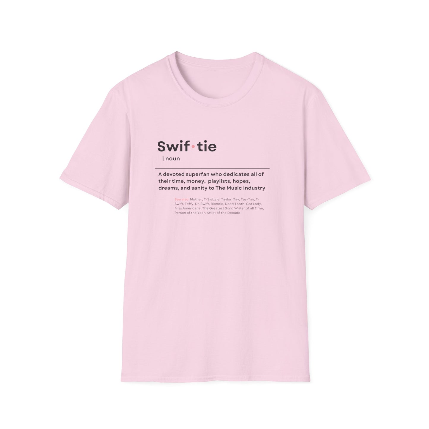 "Swif-tie" Definition, Tee