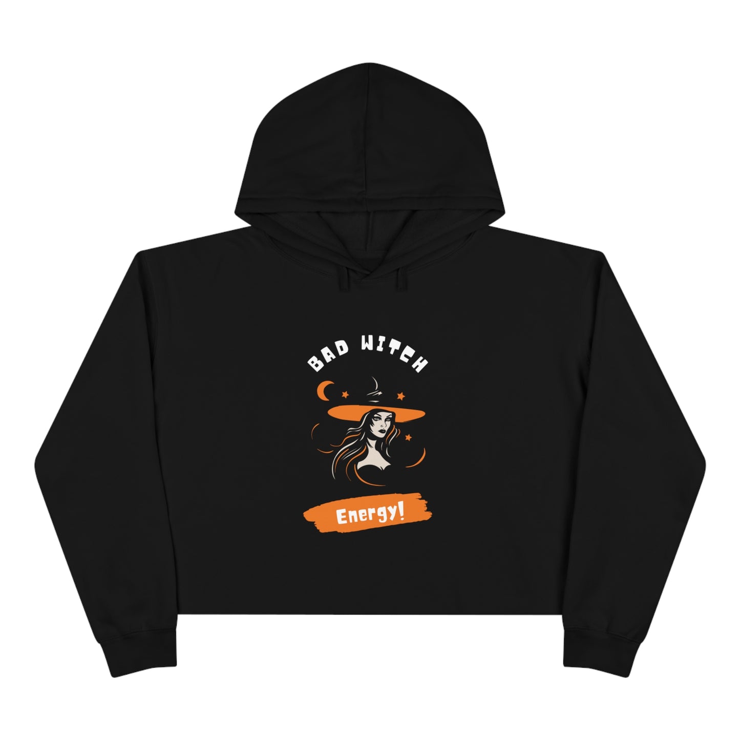 Bad Witch Energy, Crop Hoodie