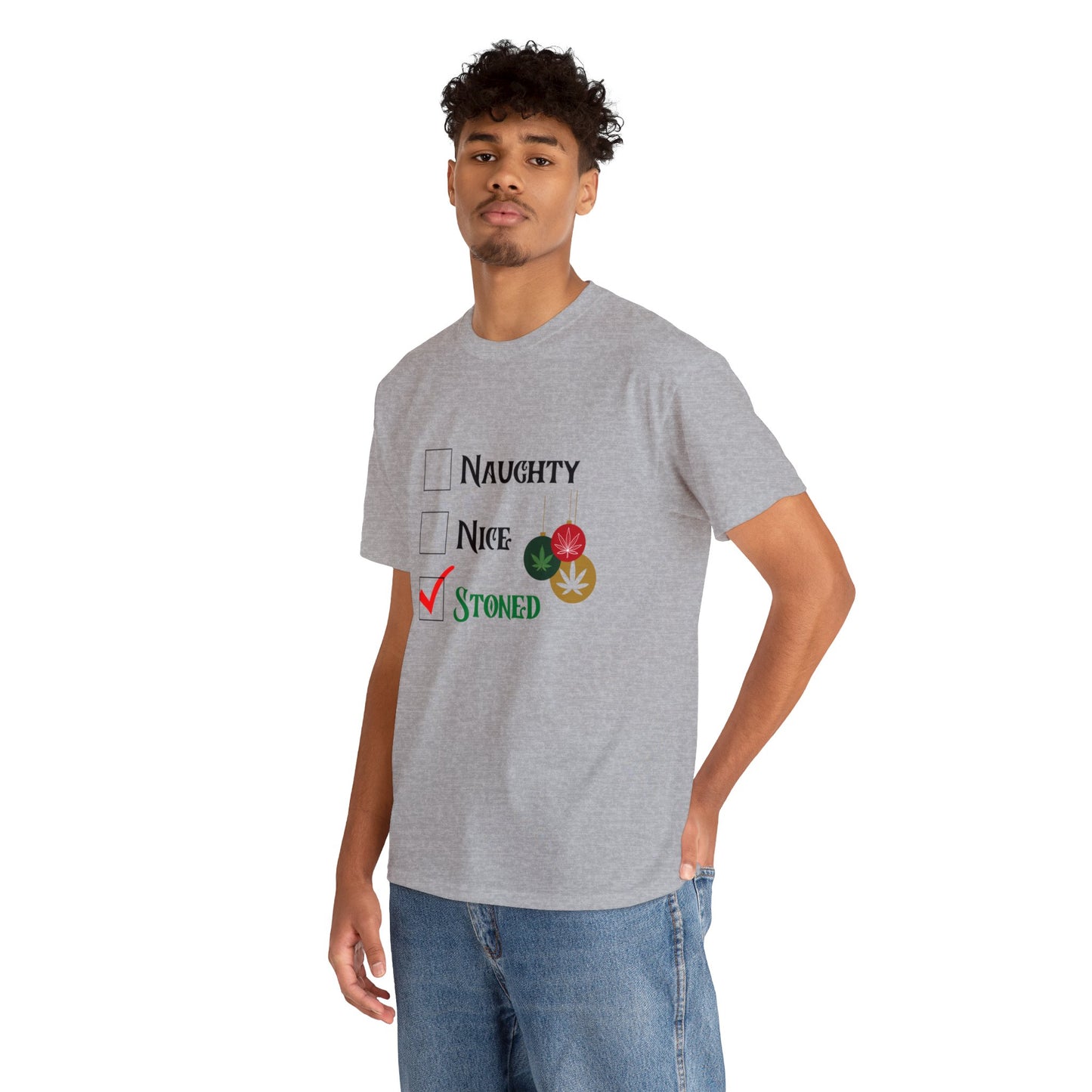 "Naughty, Nice, Stoned", Tee