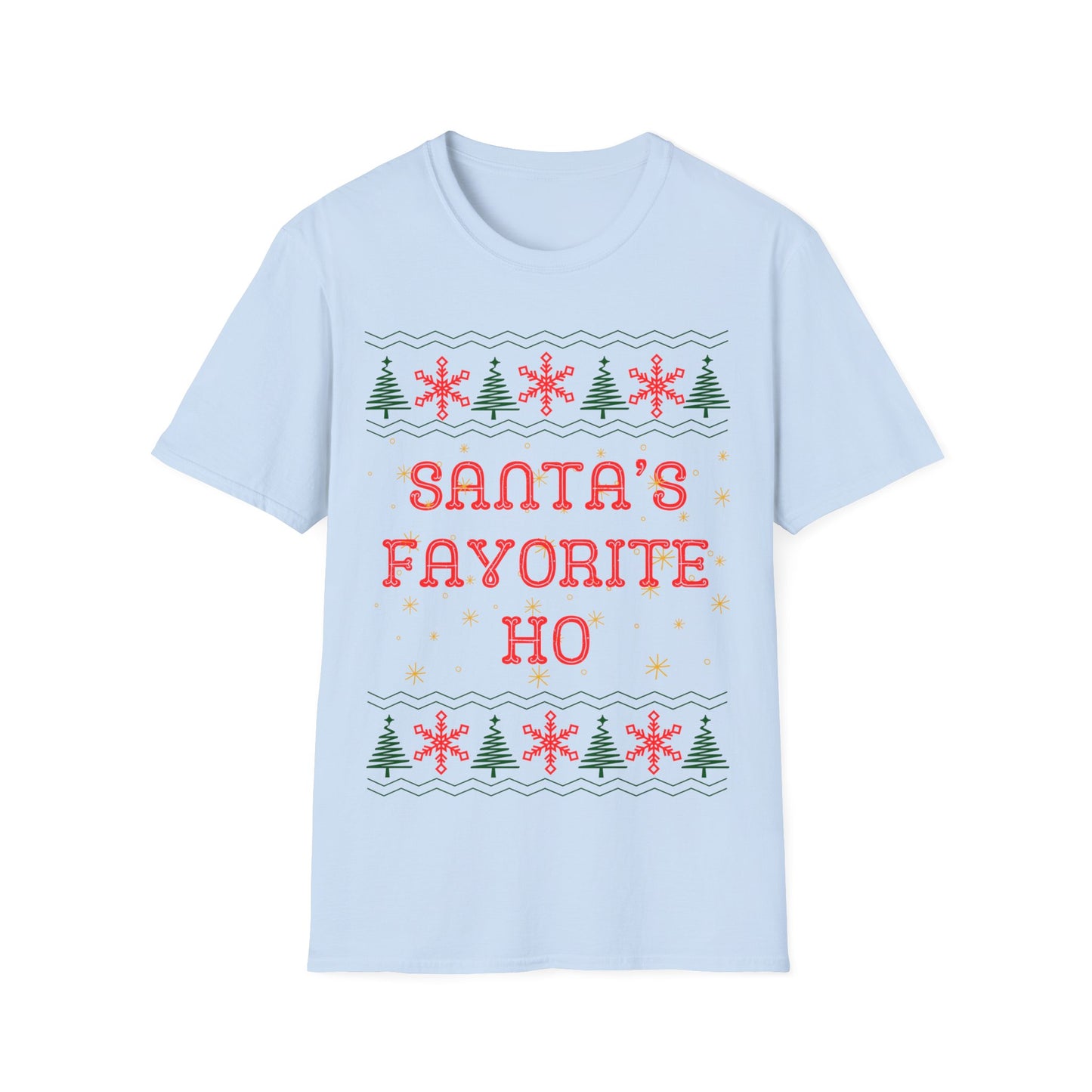 Santa's Favorite Ho, Christmas Tee