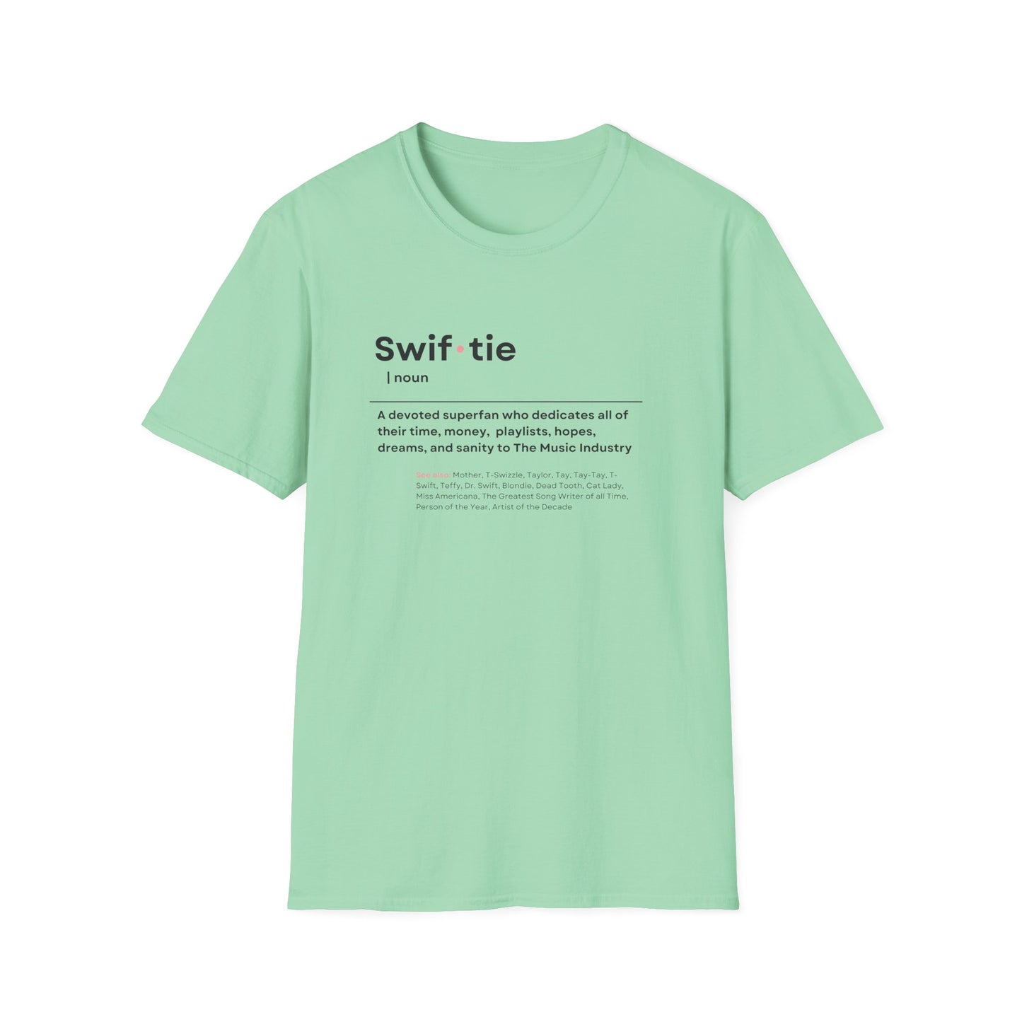 "Swif-tie" Definition, Tee