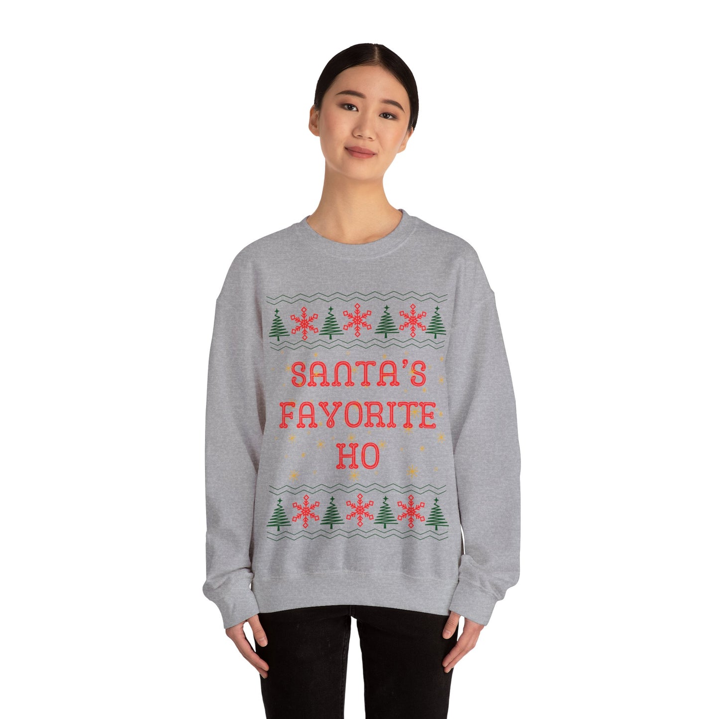 Santa's Favorite Ho, Christmas Sweatshirt