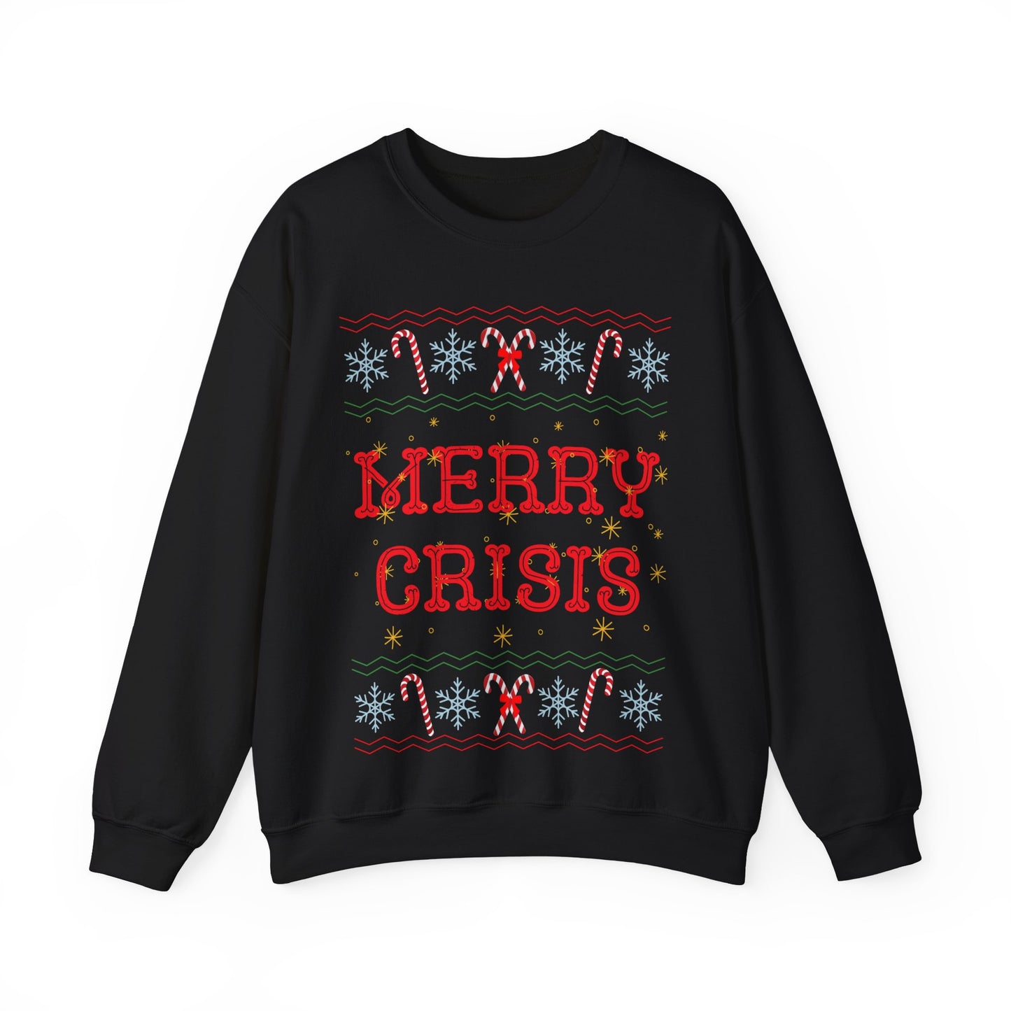 Merry Crisis, Christmas Sweatshirt