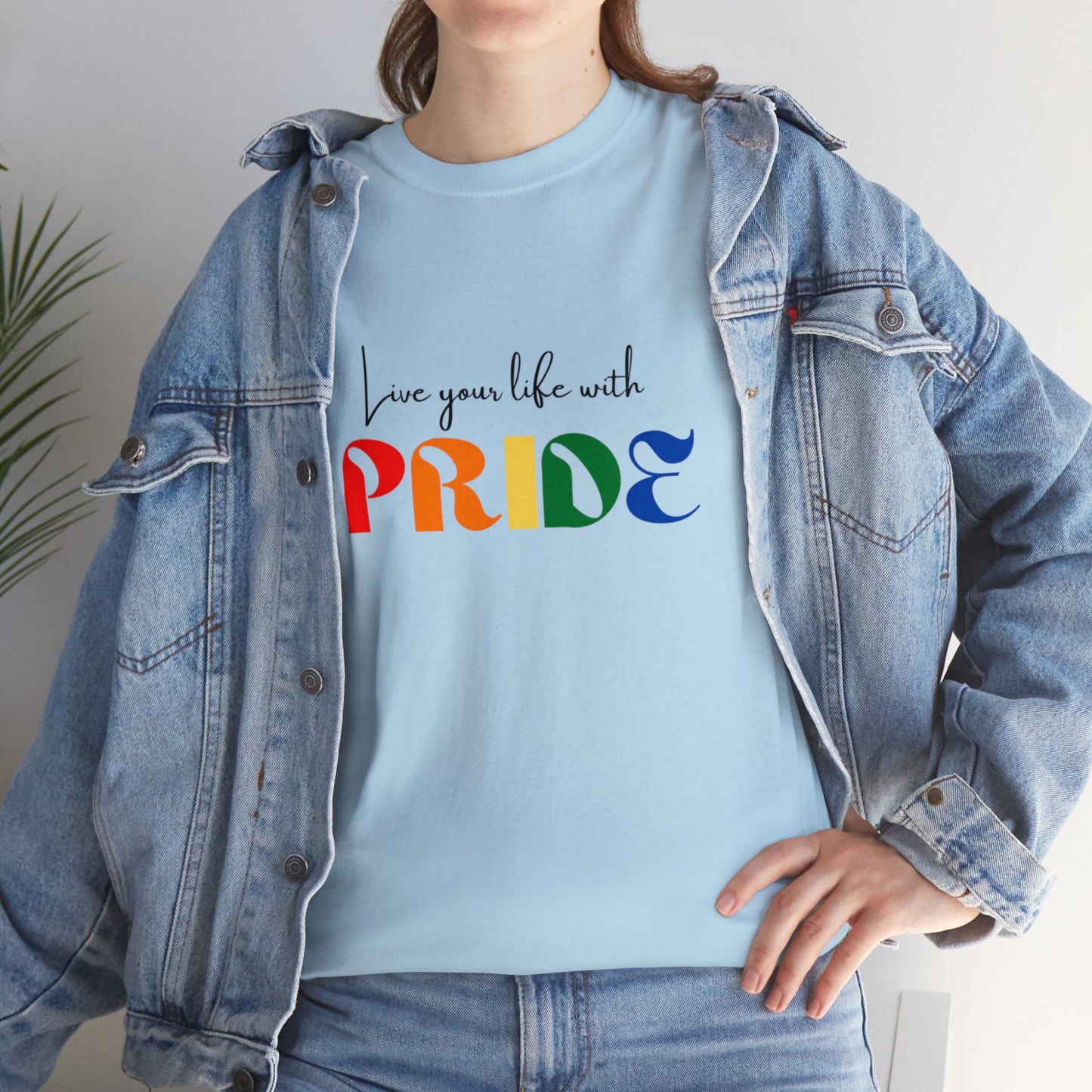 "Live your life with pride", Tee