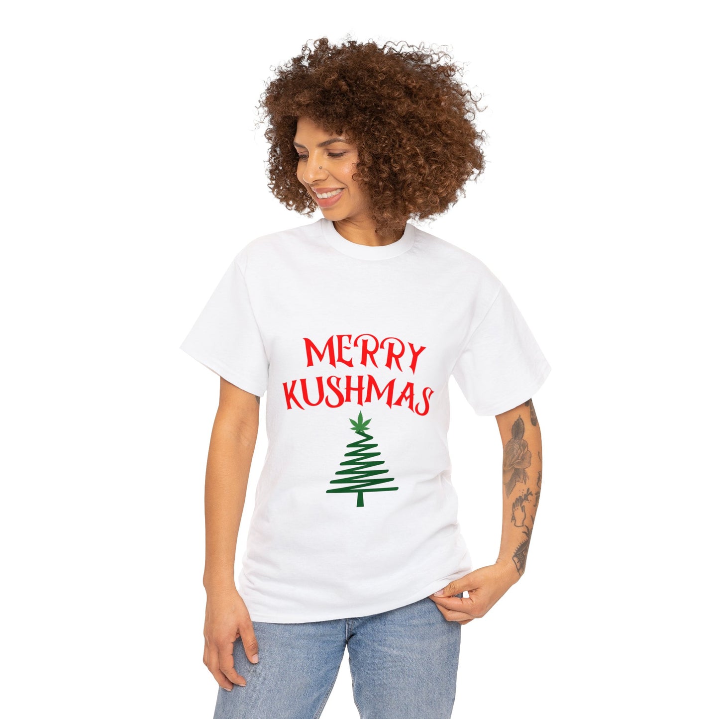 "Merry Kushmas" Tree, Tee