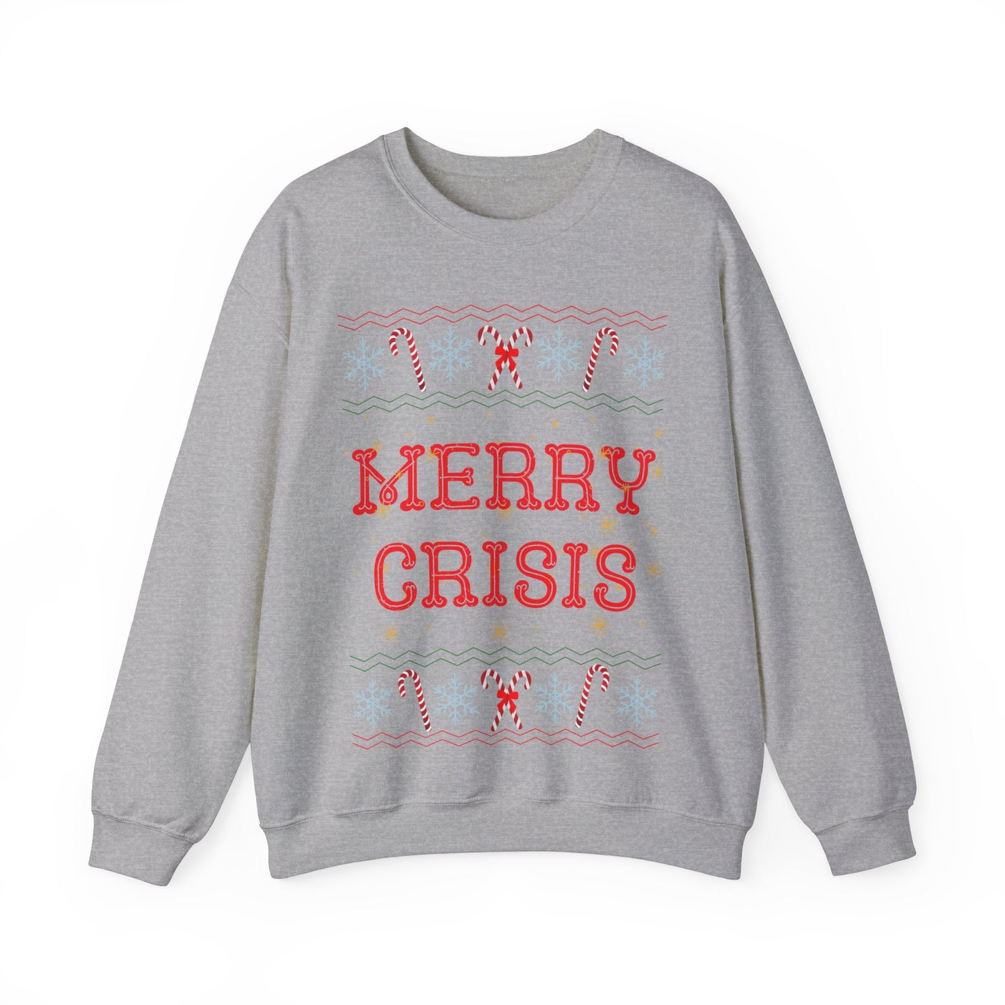 Merry Crisis, Christmas Sweatshirt